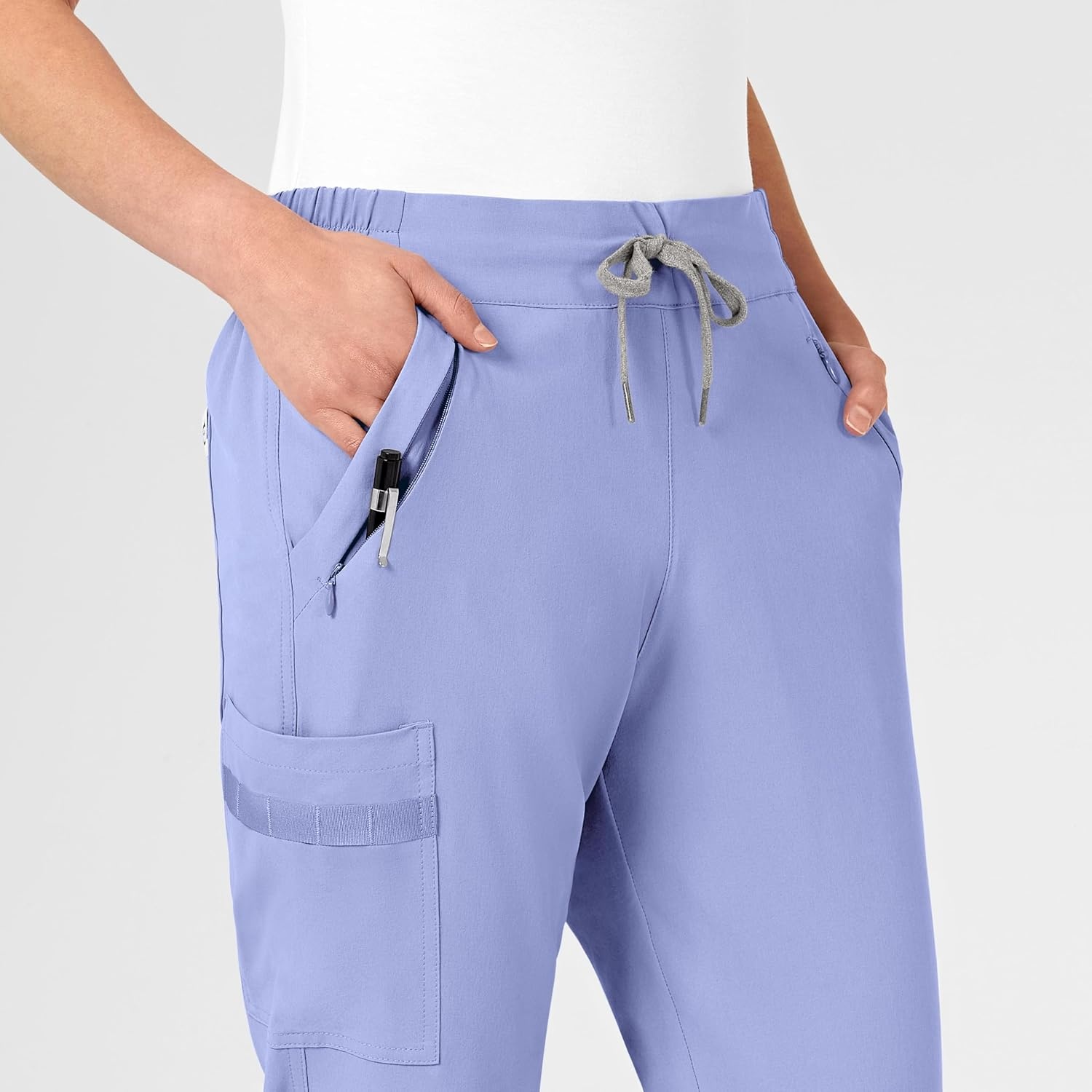 Wink Renew Women’s Jogger Scrub Pant(Ceil Blue)