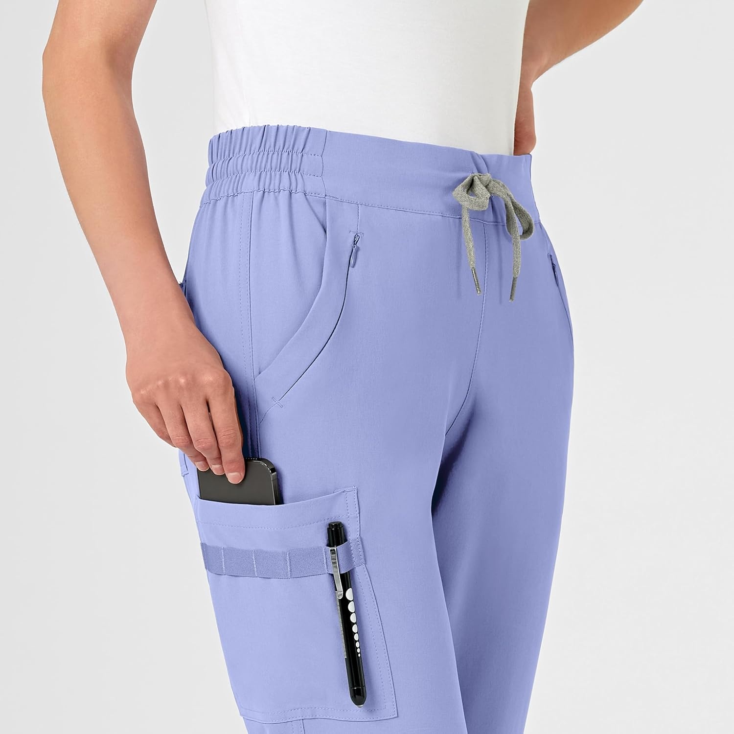 Wink Renew Women’s Jogger Scrub Pant(Ceil Blue)