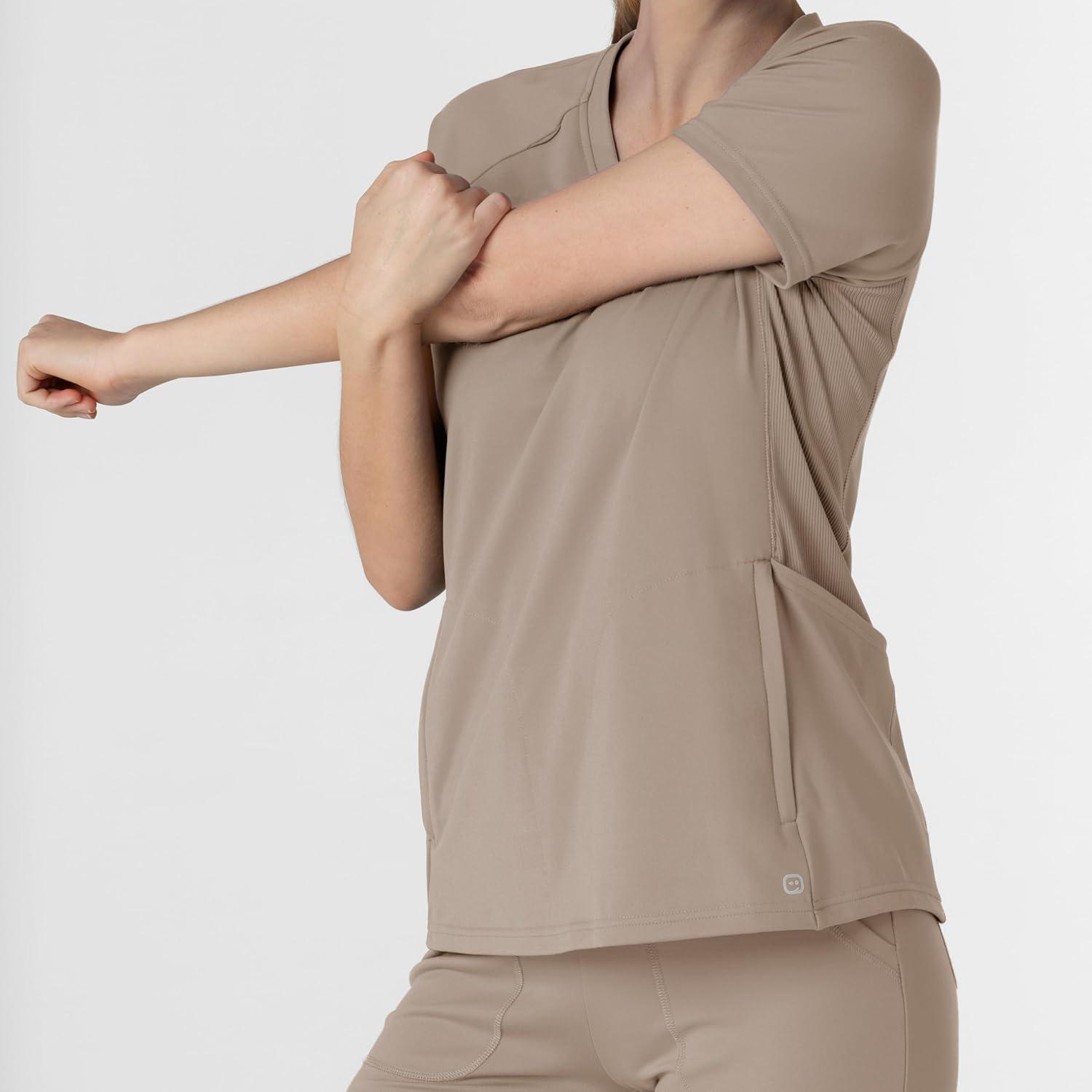 Wink Womens Scrub Top(Haze)