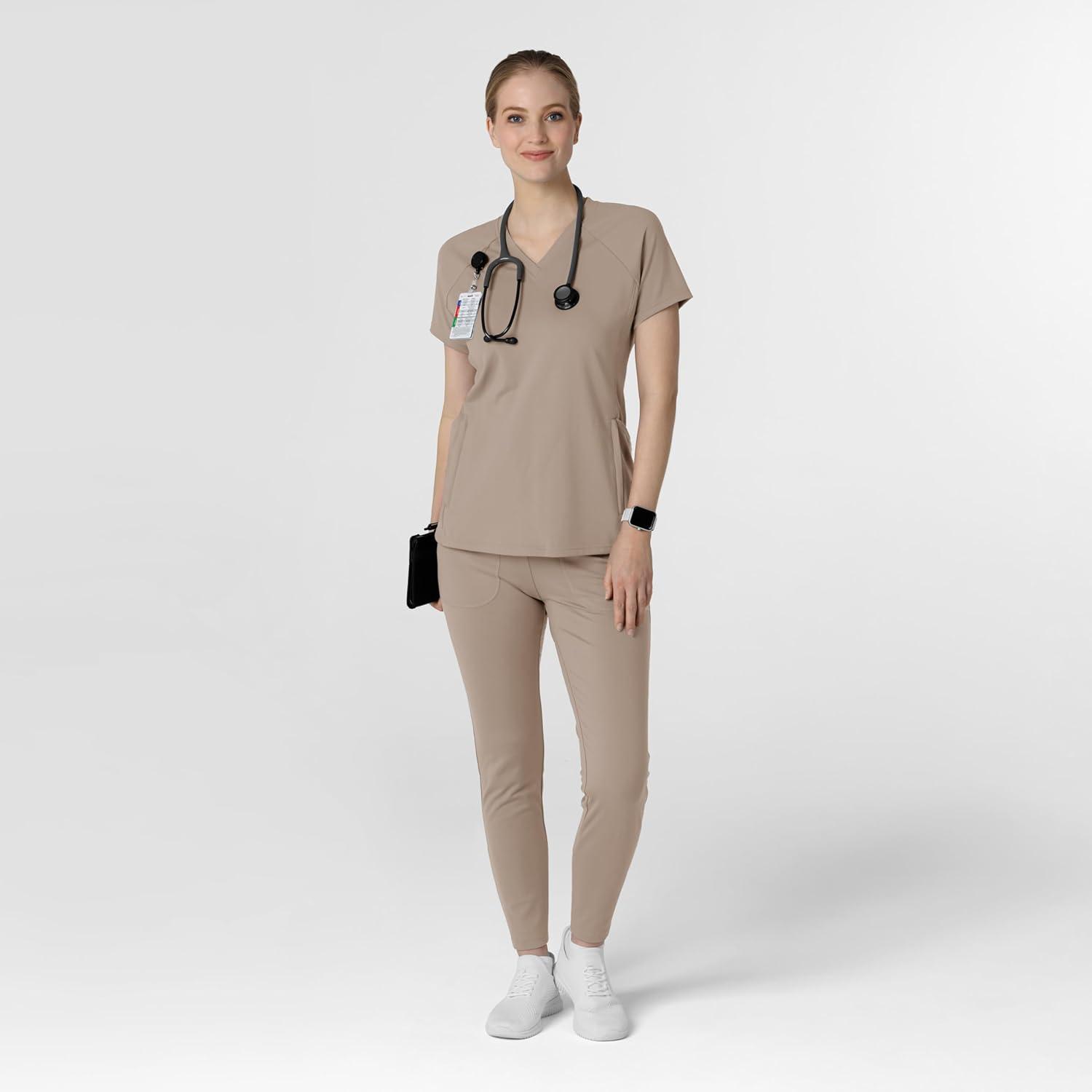 Wink Womens Scrub Top(Haze)