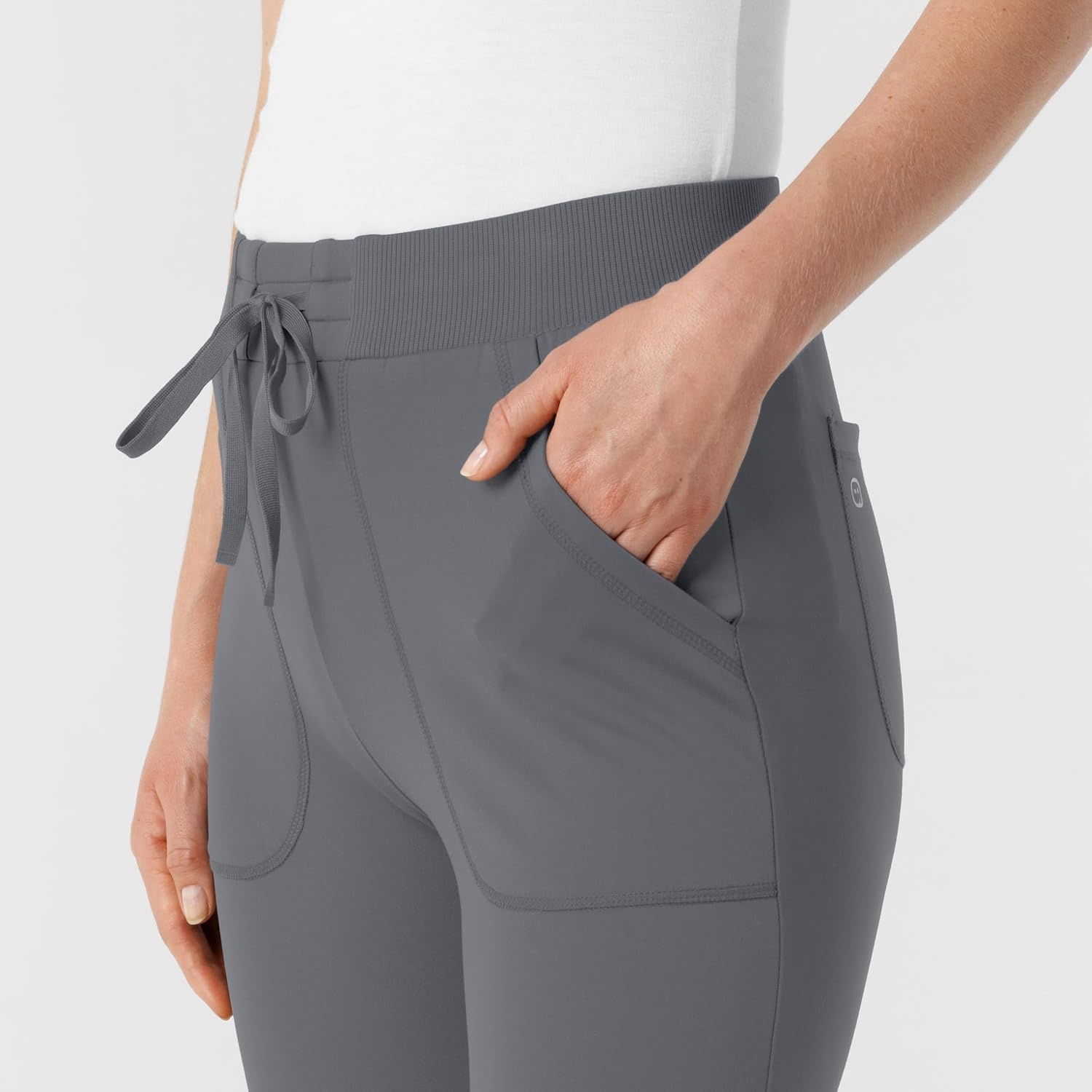 Wink Renew Women’s Track Scrub Pant(Pewter)