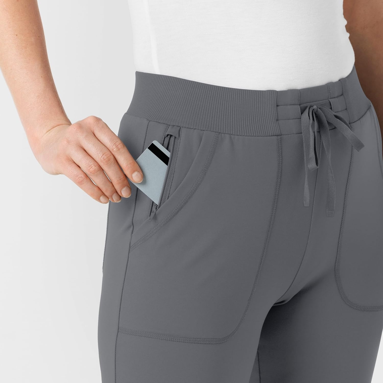 Wink Renew Women’s Track Scrub Pant(Pewter)