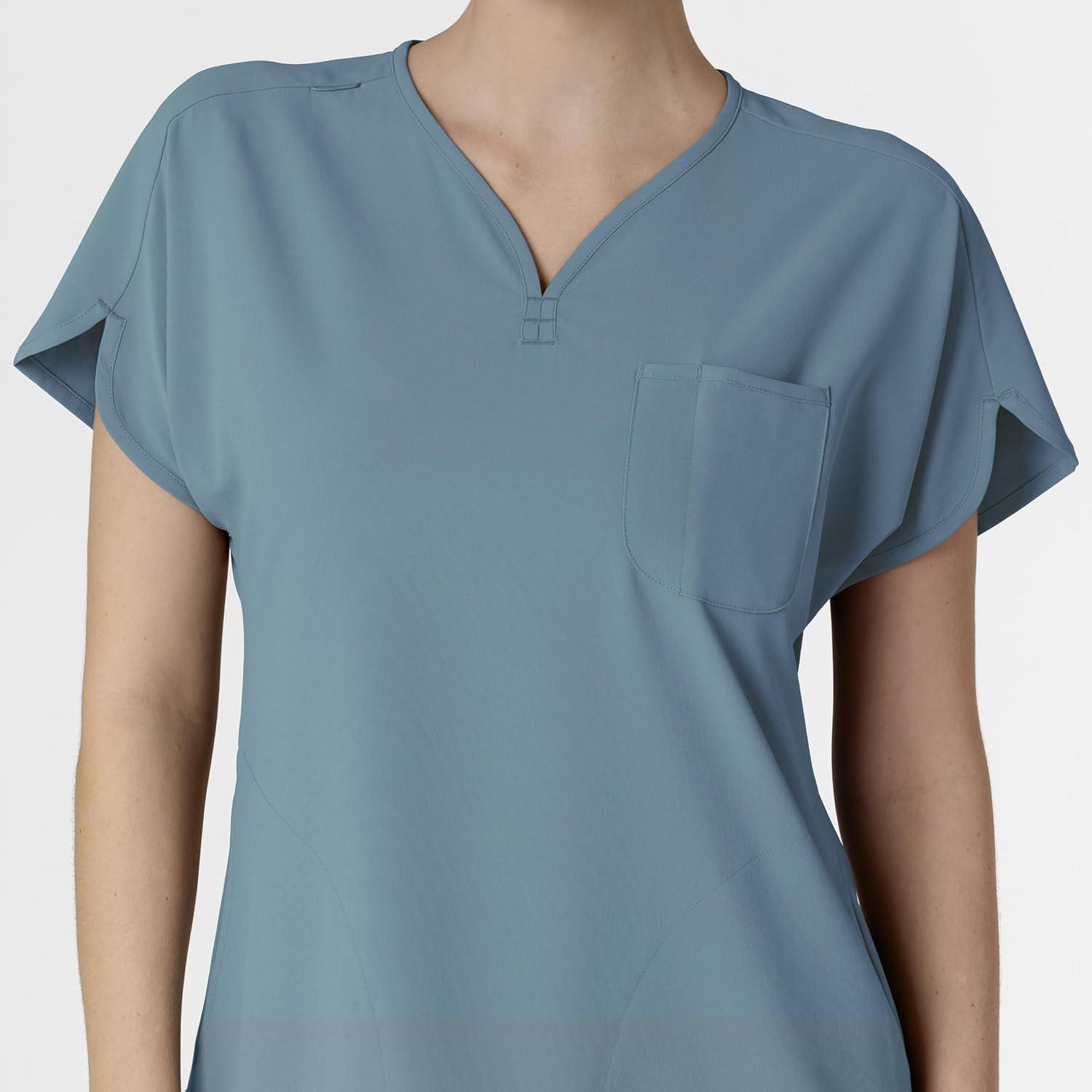 Wink Women’s Scrub Top(Elemental Blue)