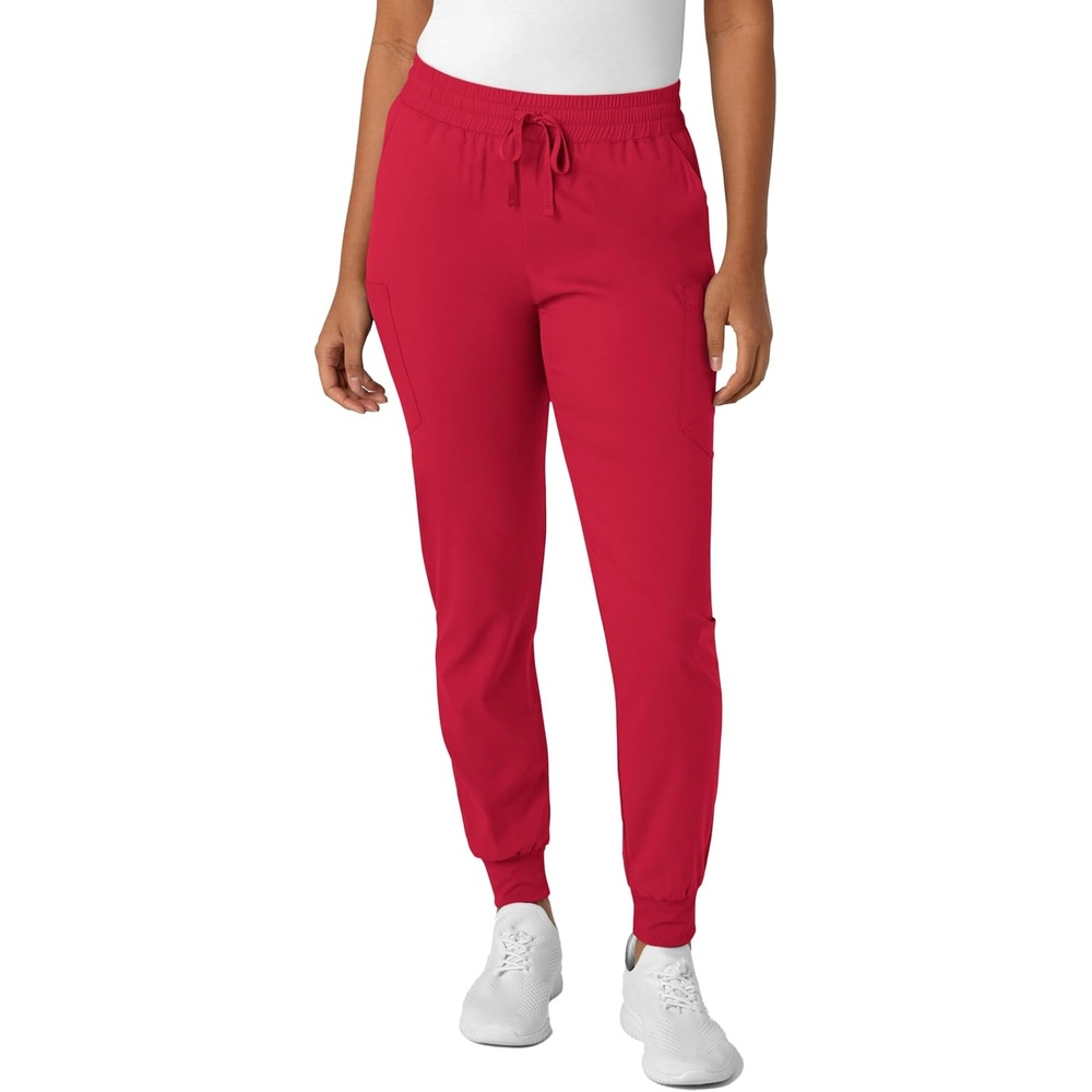 Wink Boundless Women’s Jogger Scrub Pant(Red)