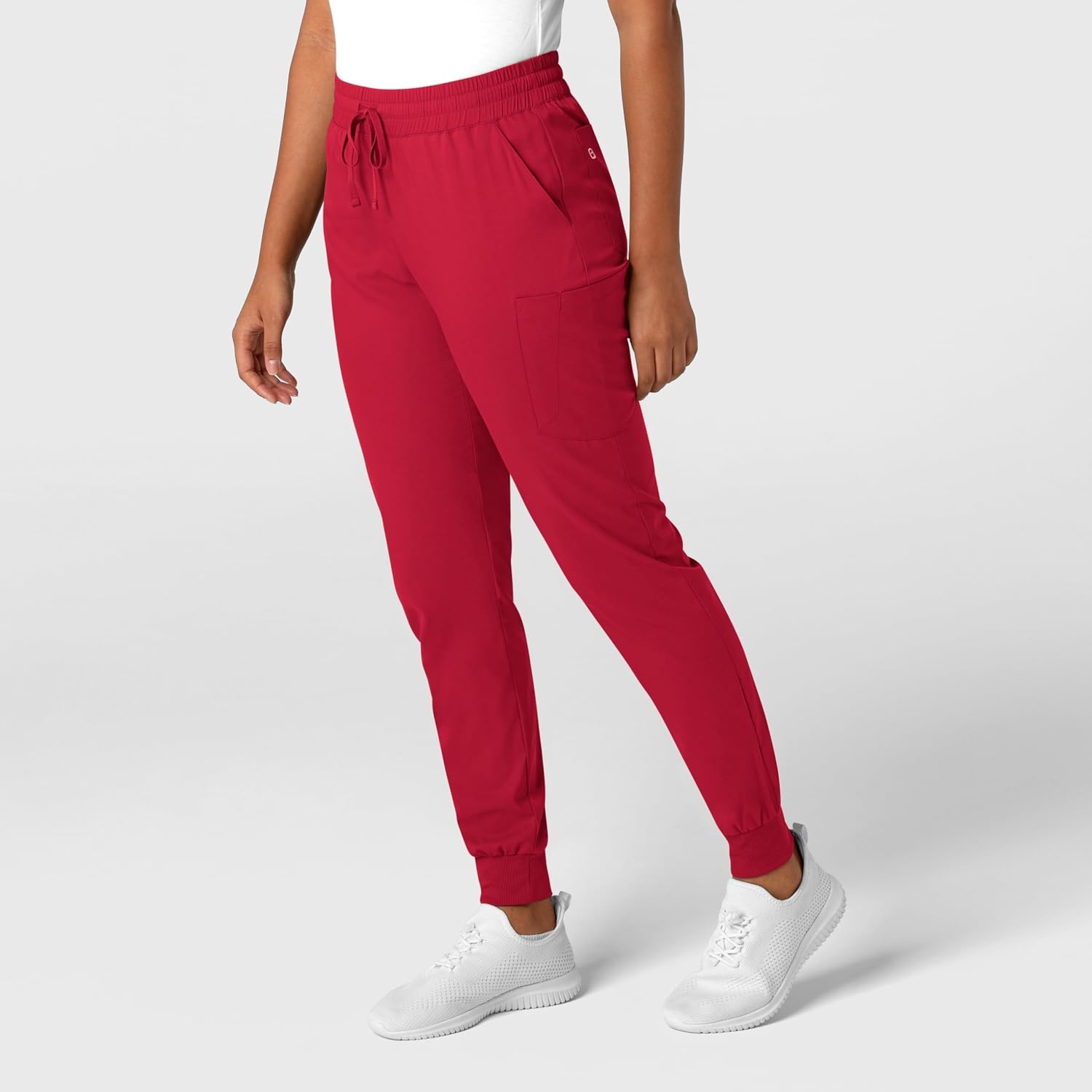 Wink Boundless Women’s Jogger Scrub Pant(Red)