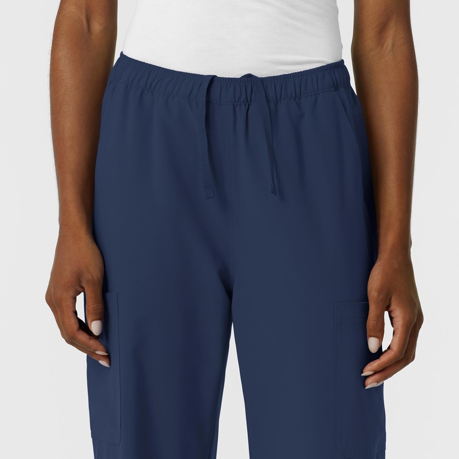 Wink NURTUR Women’s Straight Leg Cargo Scrub Pant, Navy, 3XL PET