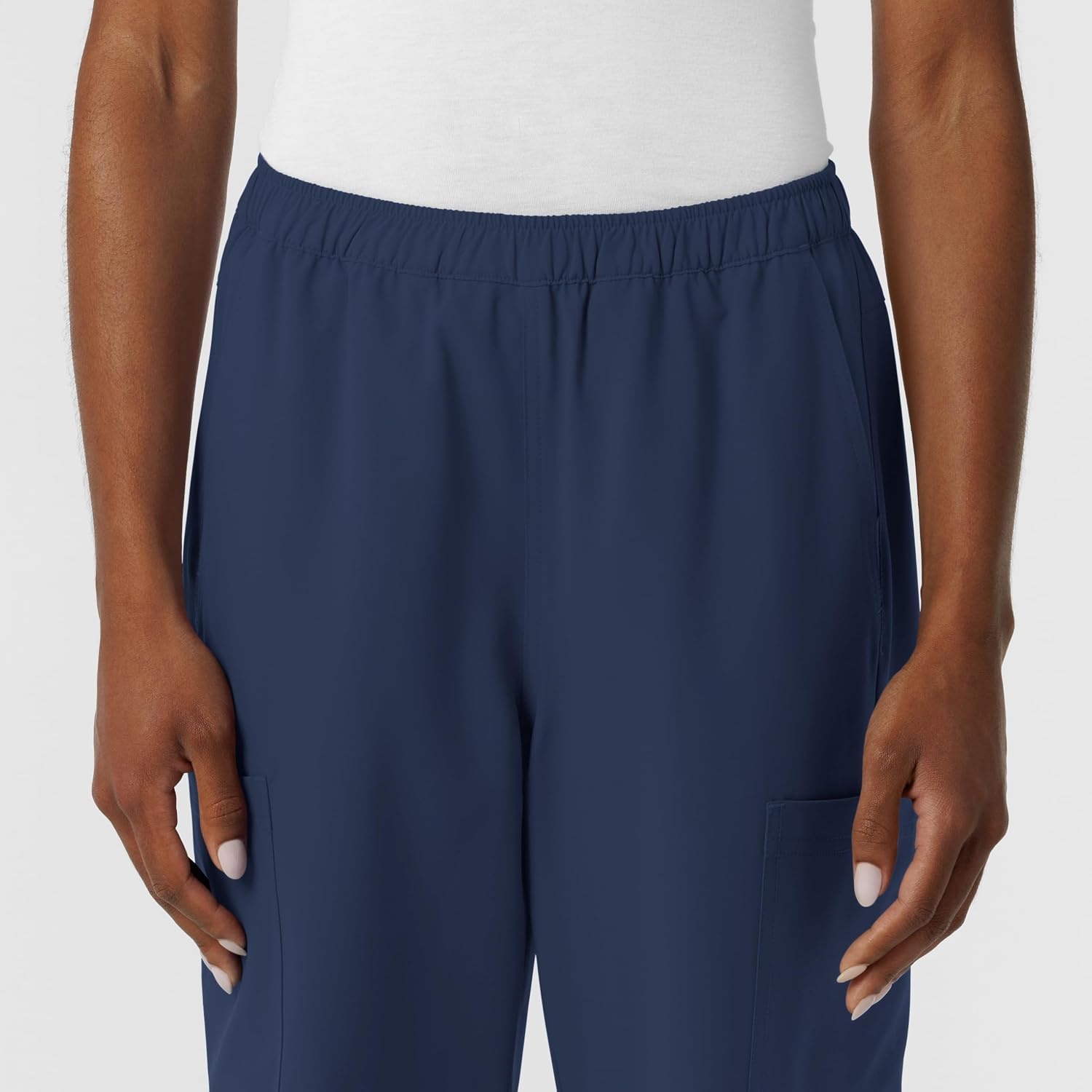 Wink NURTUR Women’s Straight Leg Cargo Scrub Pant, Navy, 3XL PET