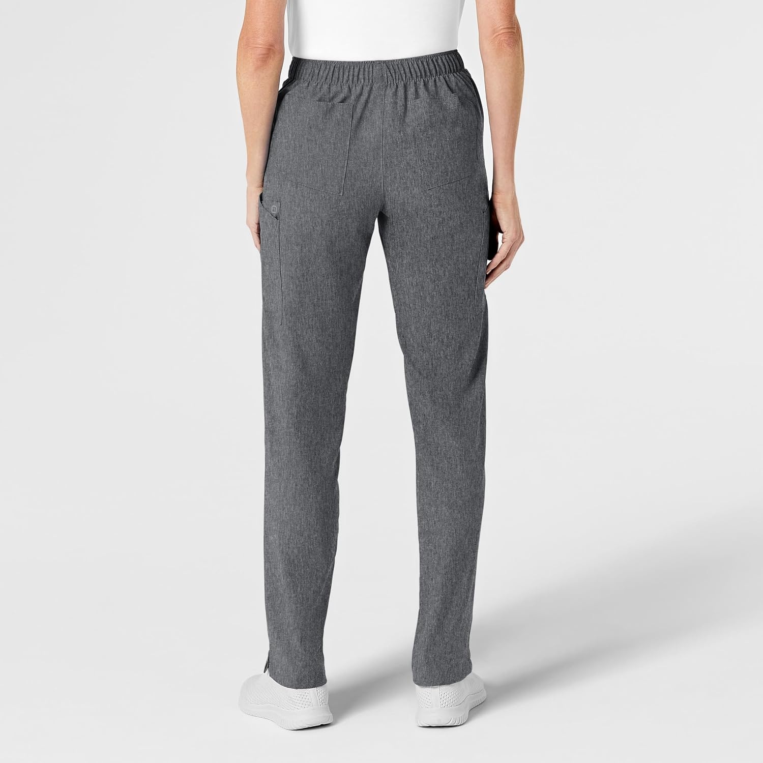 Women’s Flat Front Cargo Pant(Charcoal Heather)