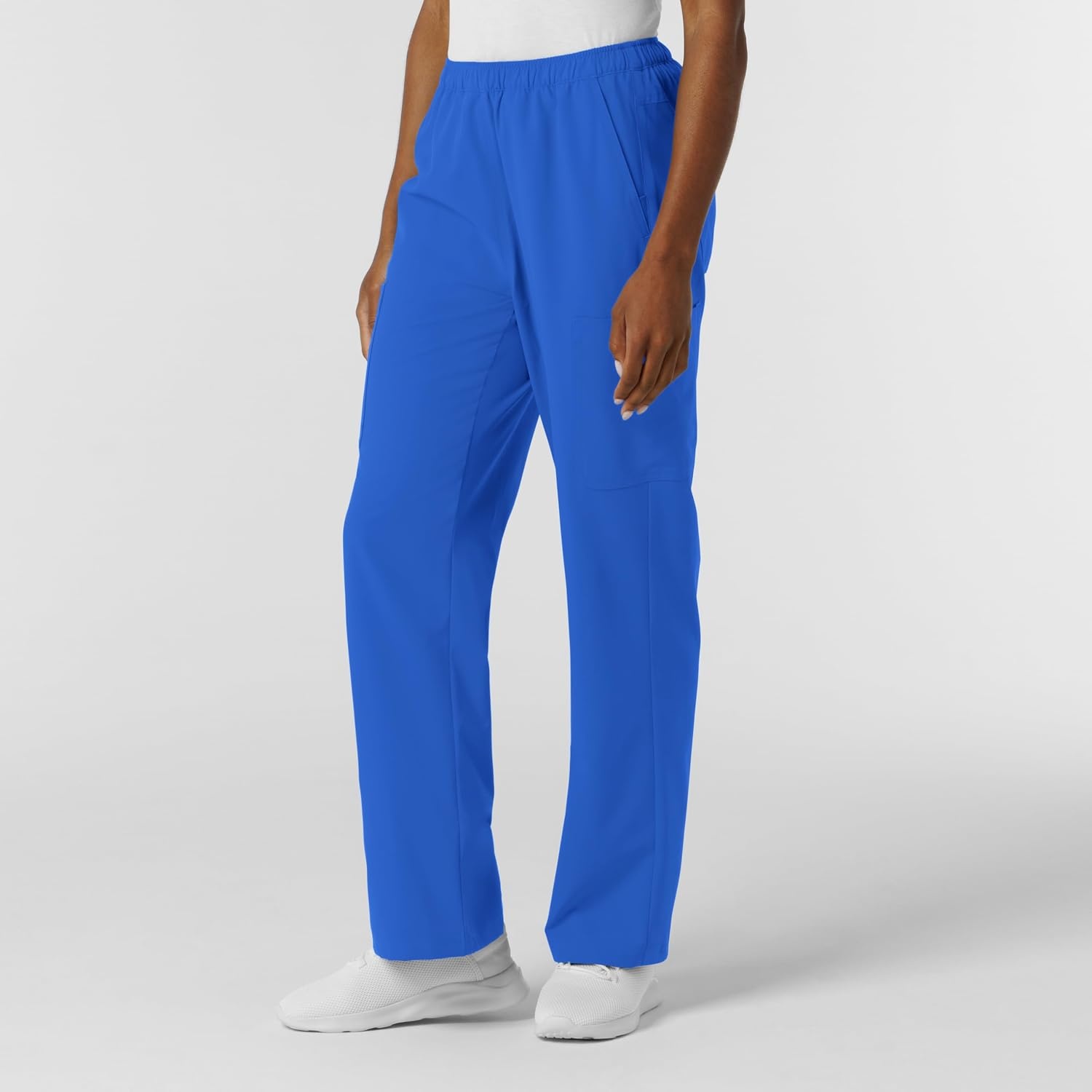 Wink NURTUR Women’s Straight Leg Cargo Scrub Pant(Royal)