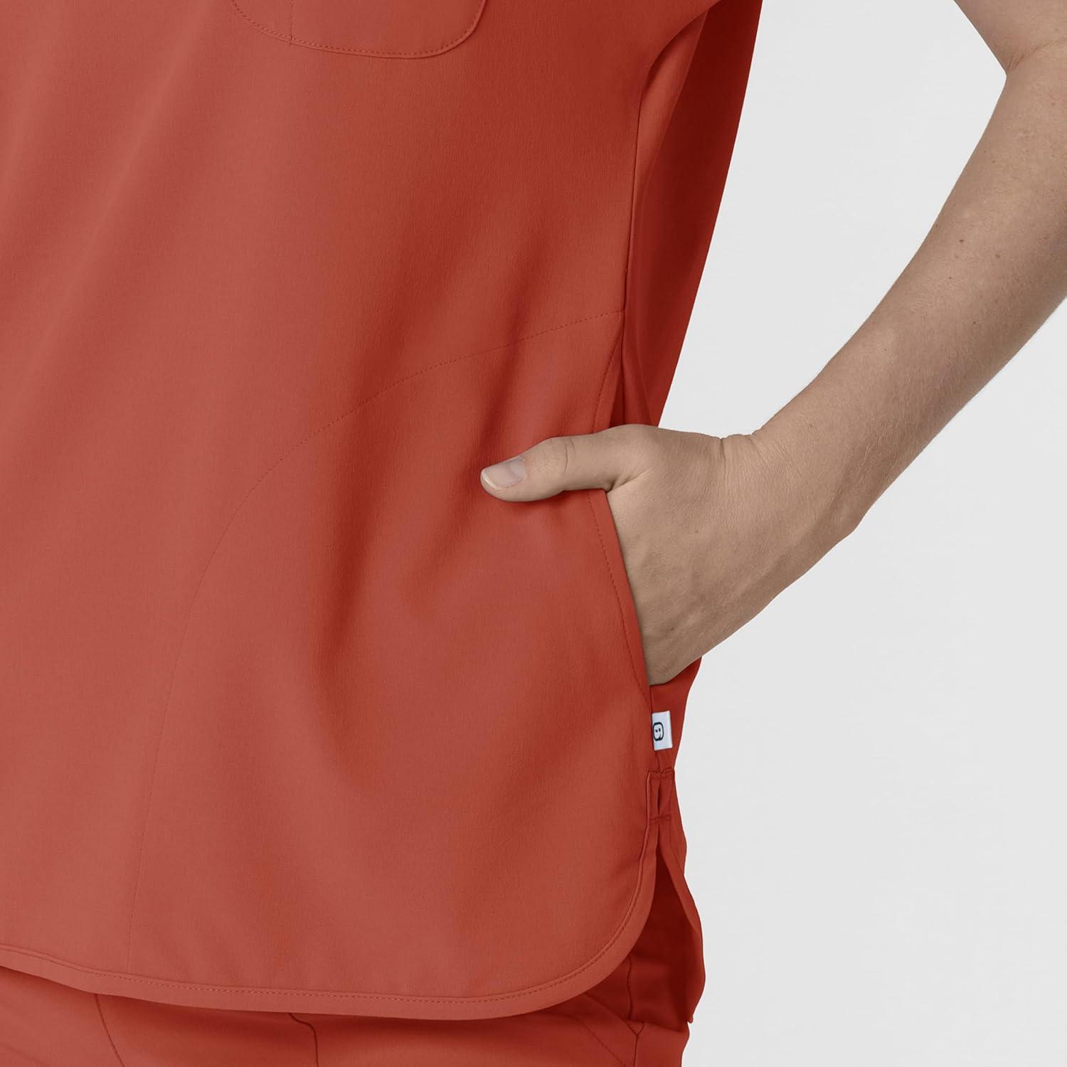 Wink Women’s Scrub Top(Mineral Red)
