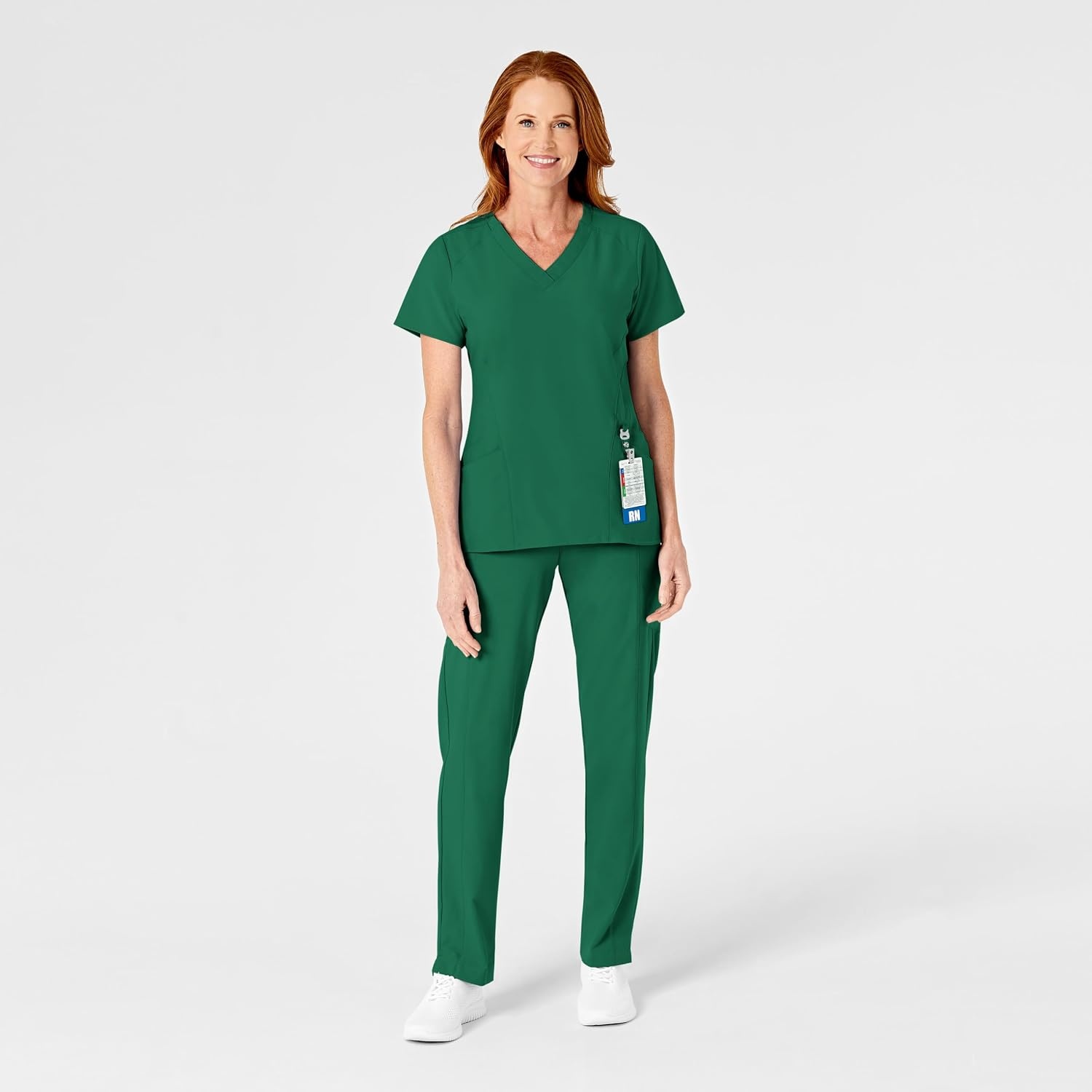 Women’s Flat Front Cargo Pant(Hunter)