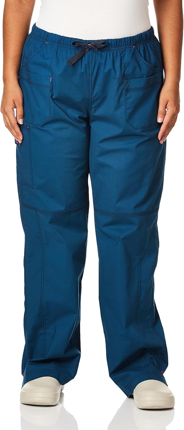 WonderWink Women’s Wonderflex Faith Scrub Pant(Caribbean)