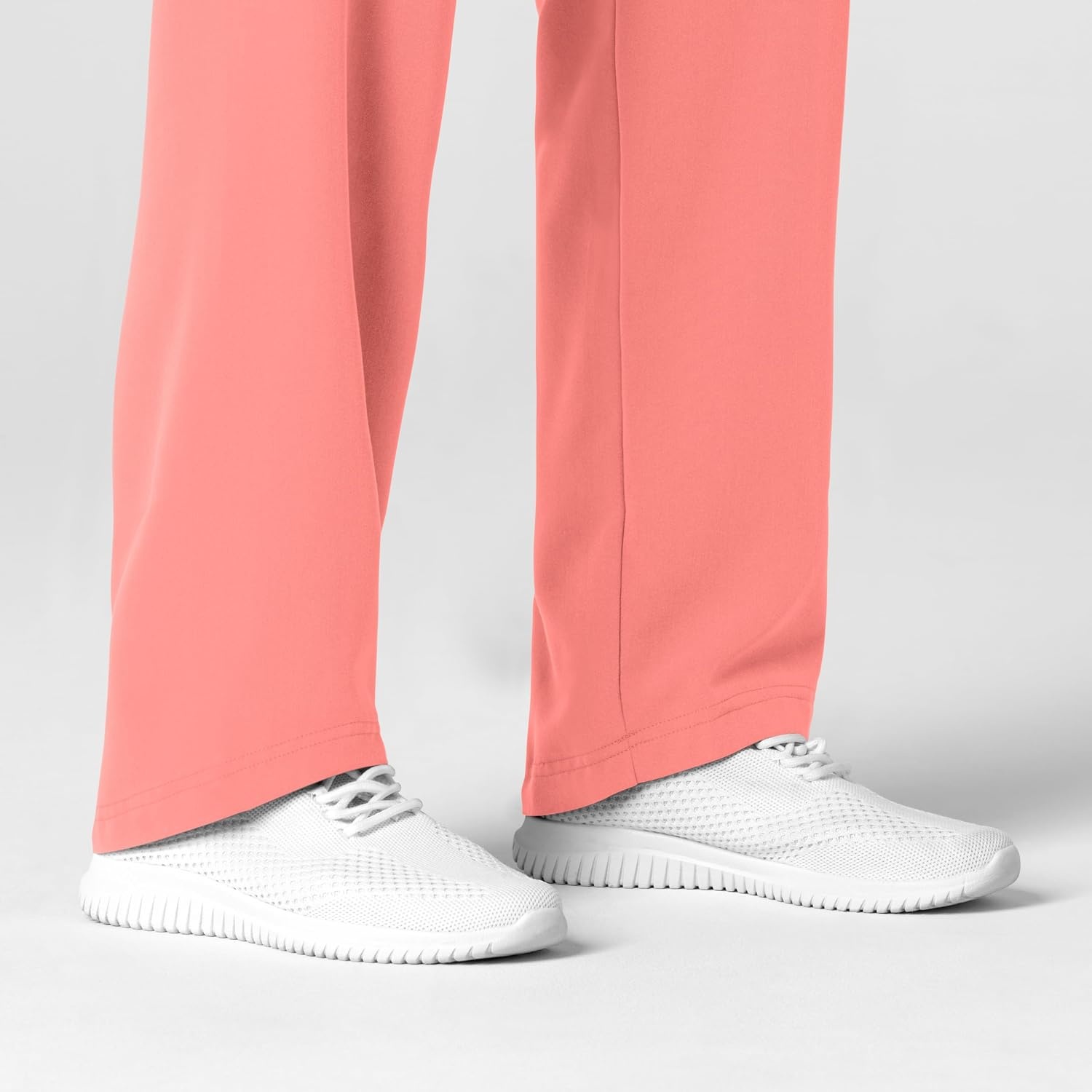Wink Women’s Women’s Stovepipe High-Low Hem Scrub Pant(Paradise Pink)