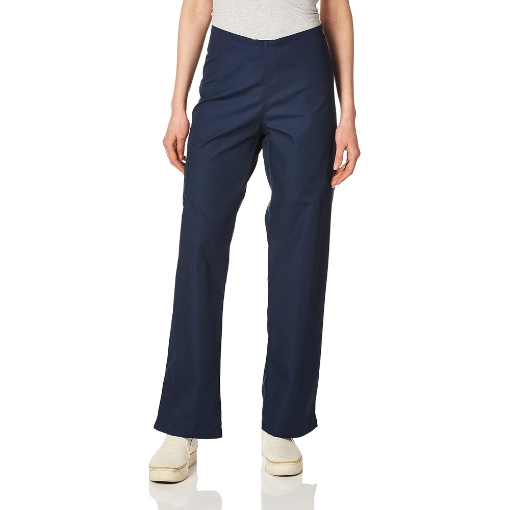 WonderWink womens Wonderwink Origins Sierra Women’s medical scrubs pants, Navy, X-Small US