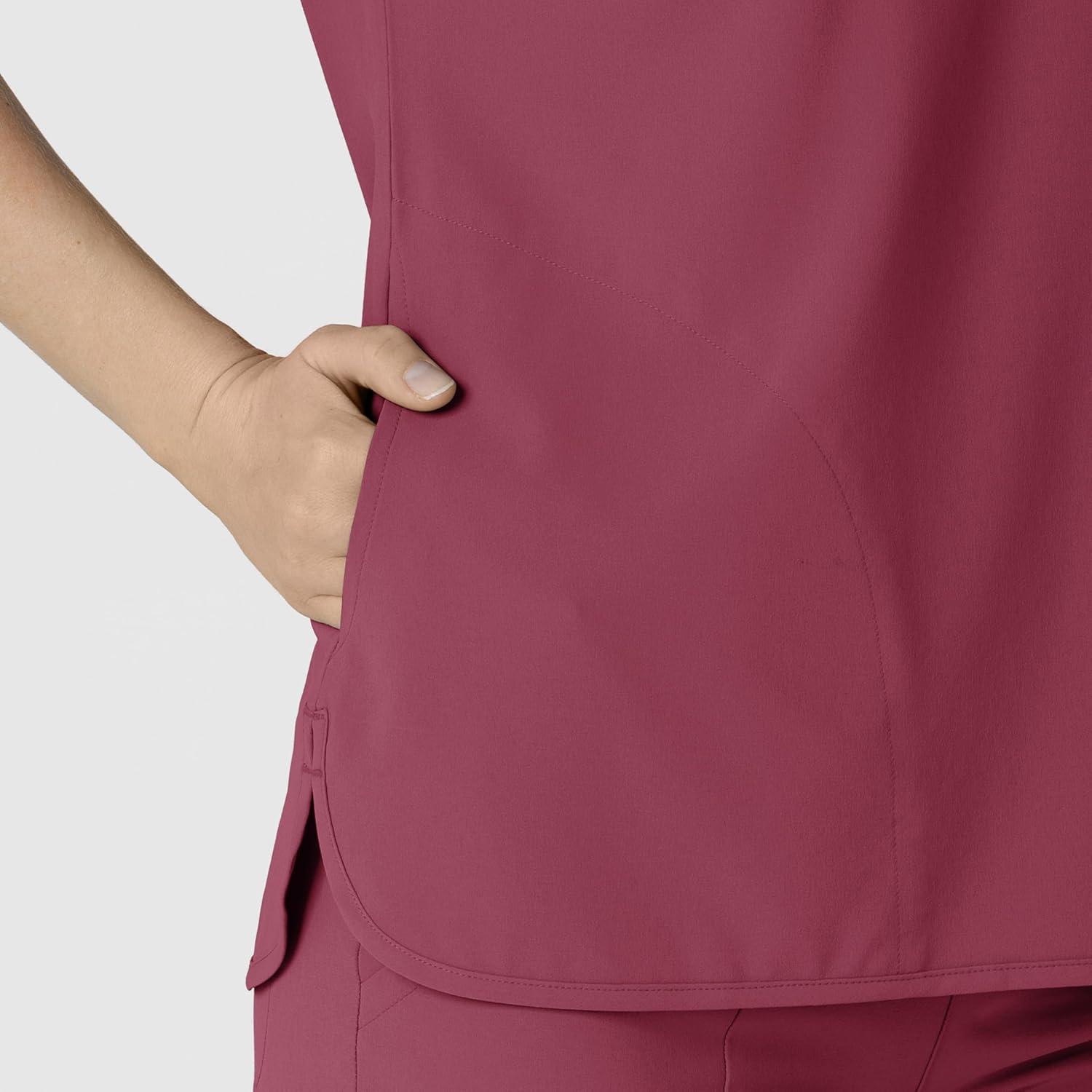 Wink Women’s Scrub Top(Carnation)