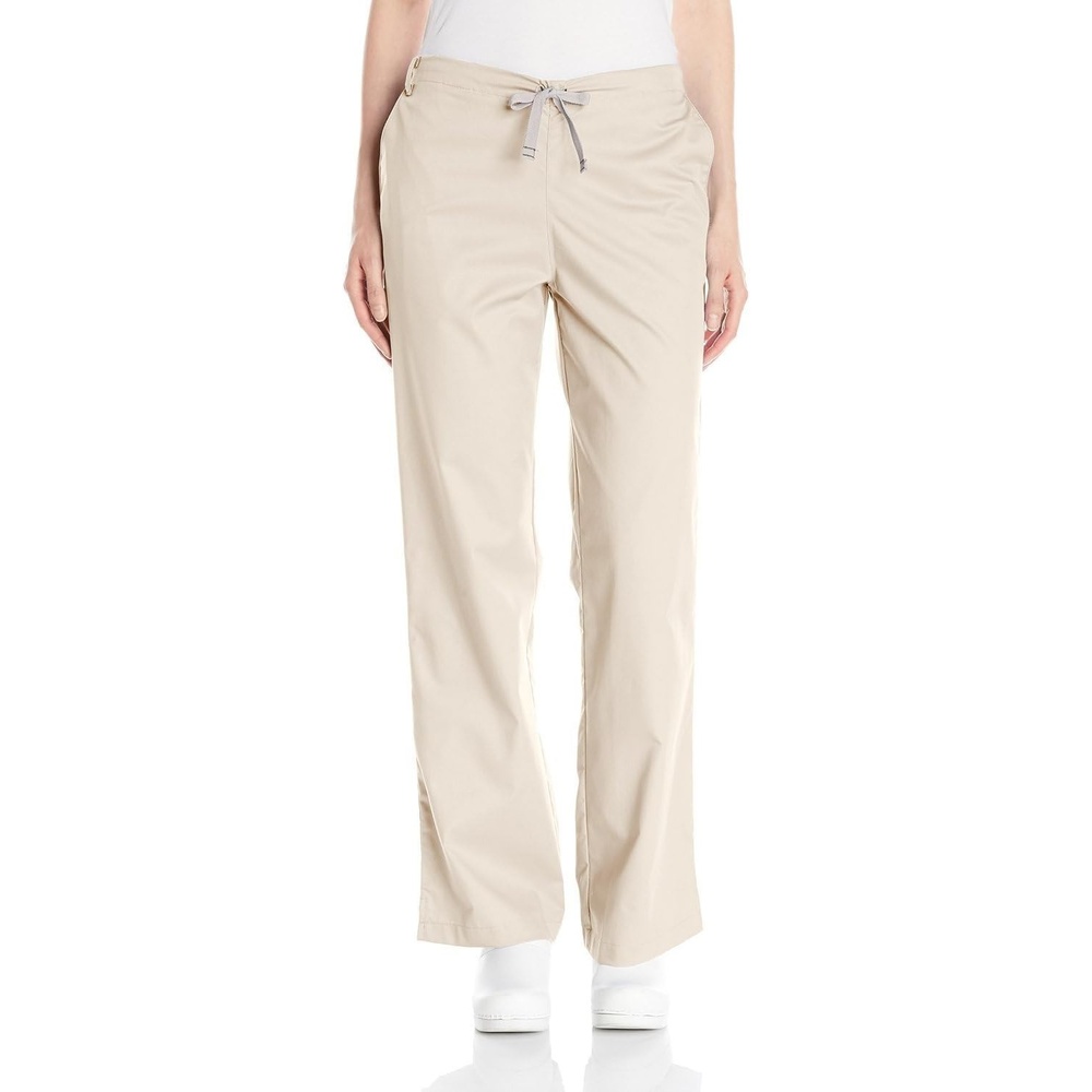Wonderwork Women’s Flare Leg Scrub Pant(Khaki)
