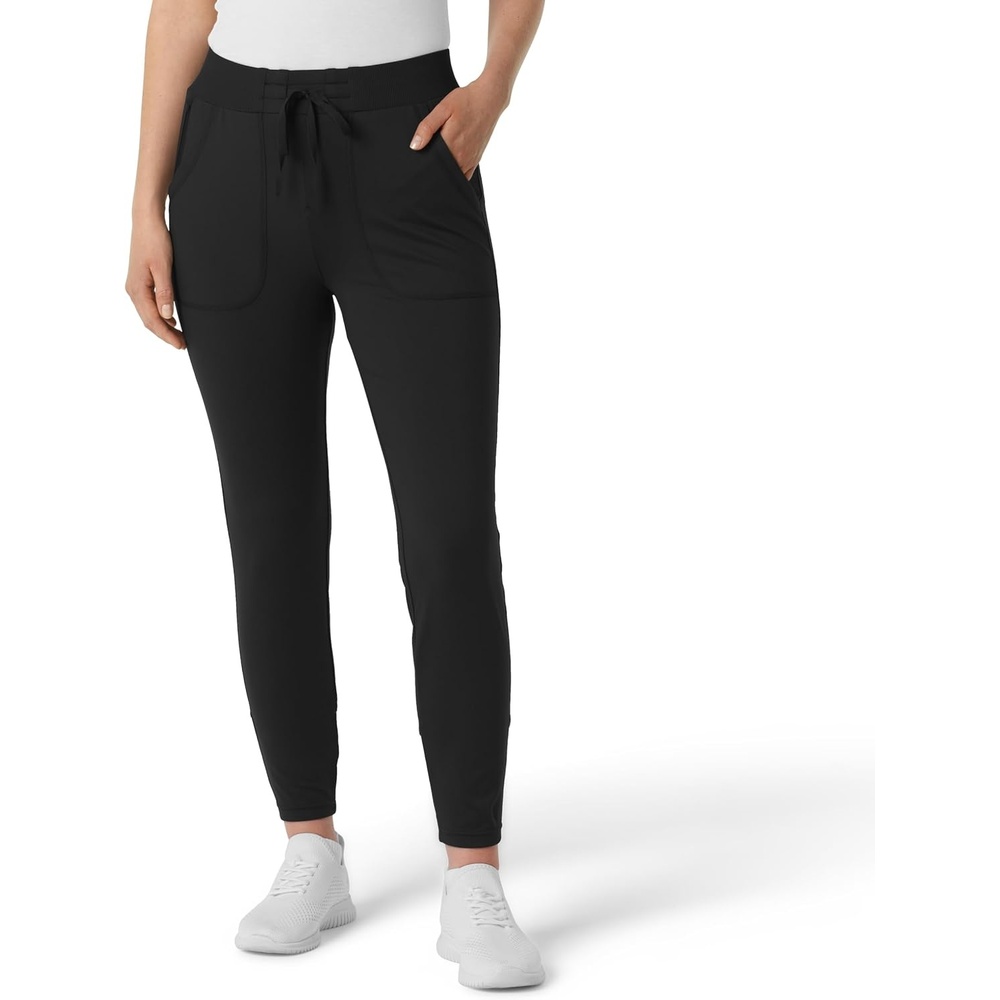 Wink Renew Women’s Track Scrub Pant(Black)