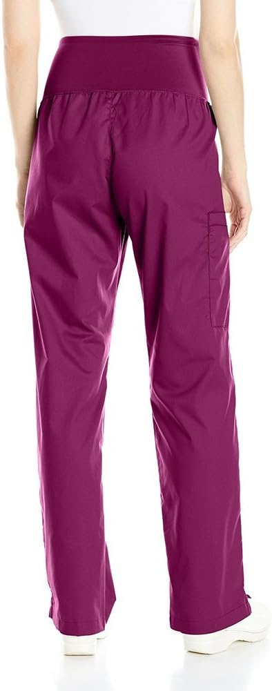 WonderWink Women’s Wonderwork Maternity Pant(Wine)