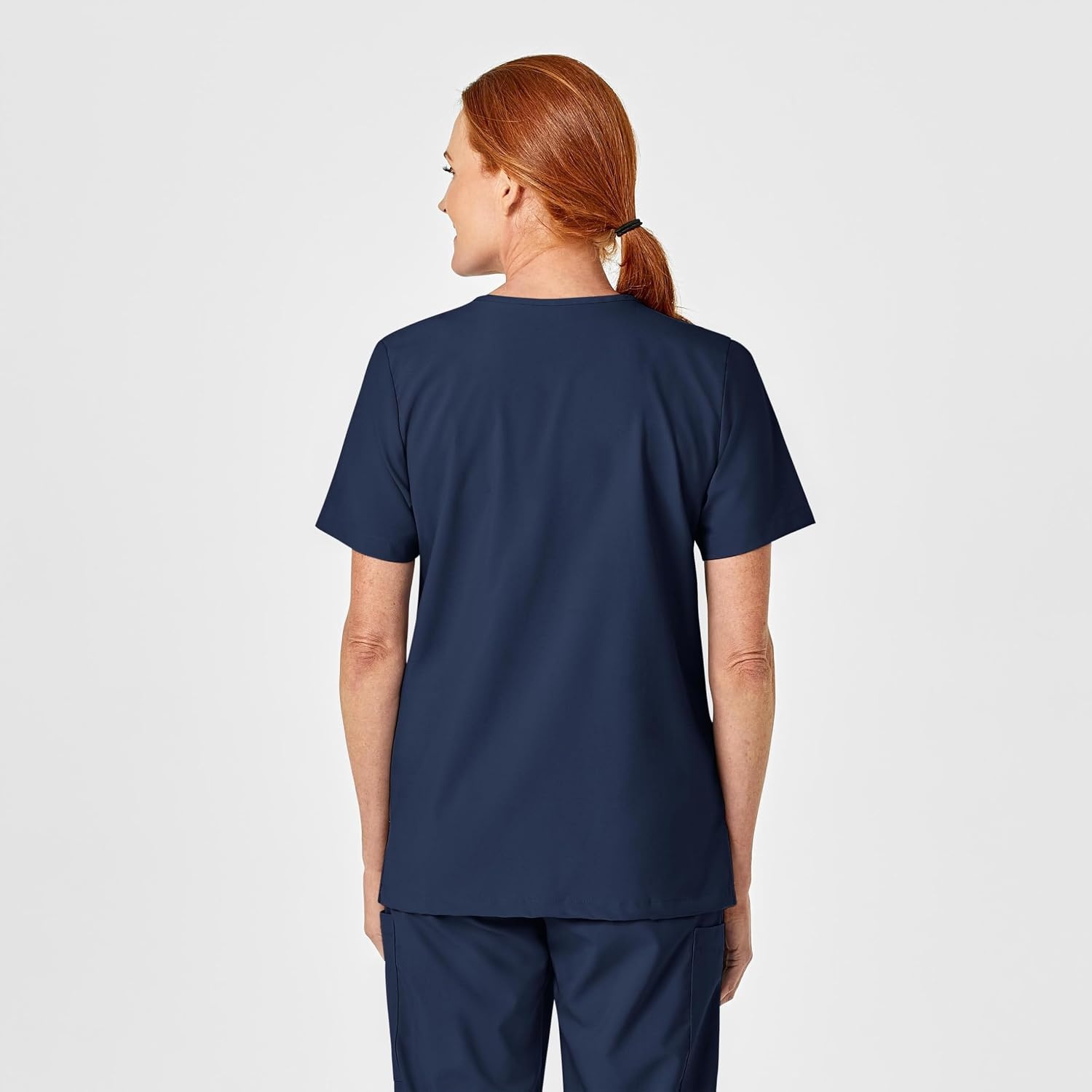 Wink W123 Unisex 4 Pocket Utility Scrub Top(Navy)
