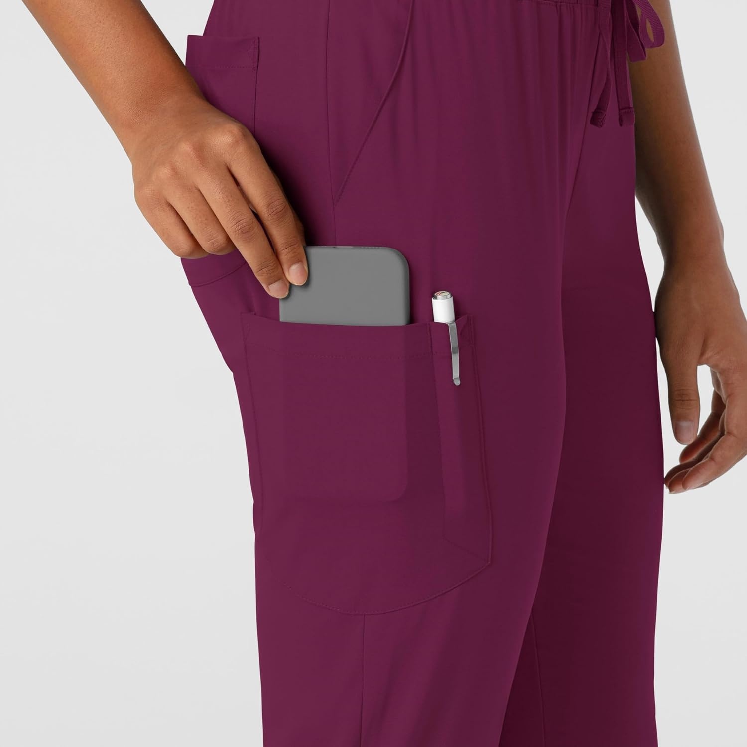 Wink Boundless Women’s Jogger Scrub Pant(Wine)