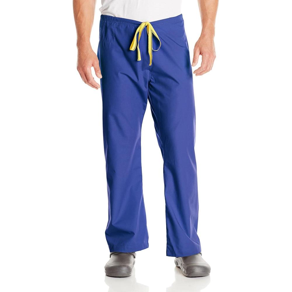 WonderWink Men’s Big The Papa Unisex Seamless Scrub Pant(Galaxy Blue)