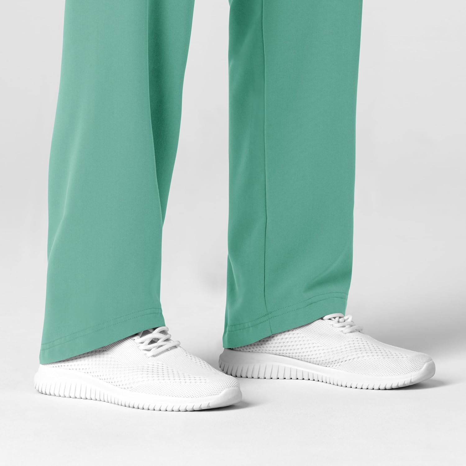 Wink Women’s Women’s Stovepipe High-Low Hem Scrub Pant(Turquoise)