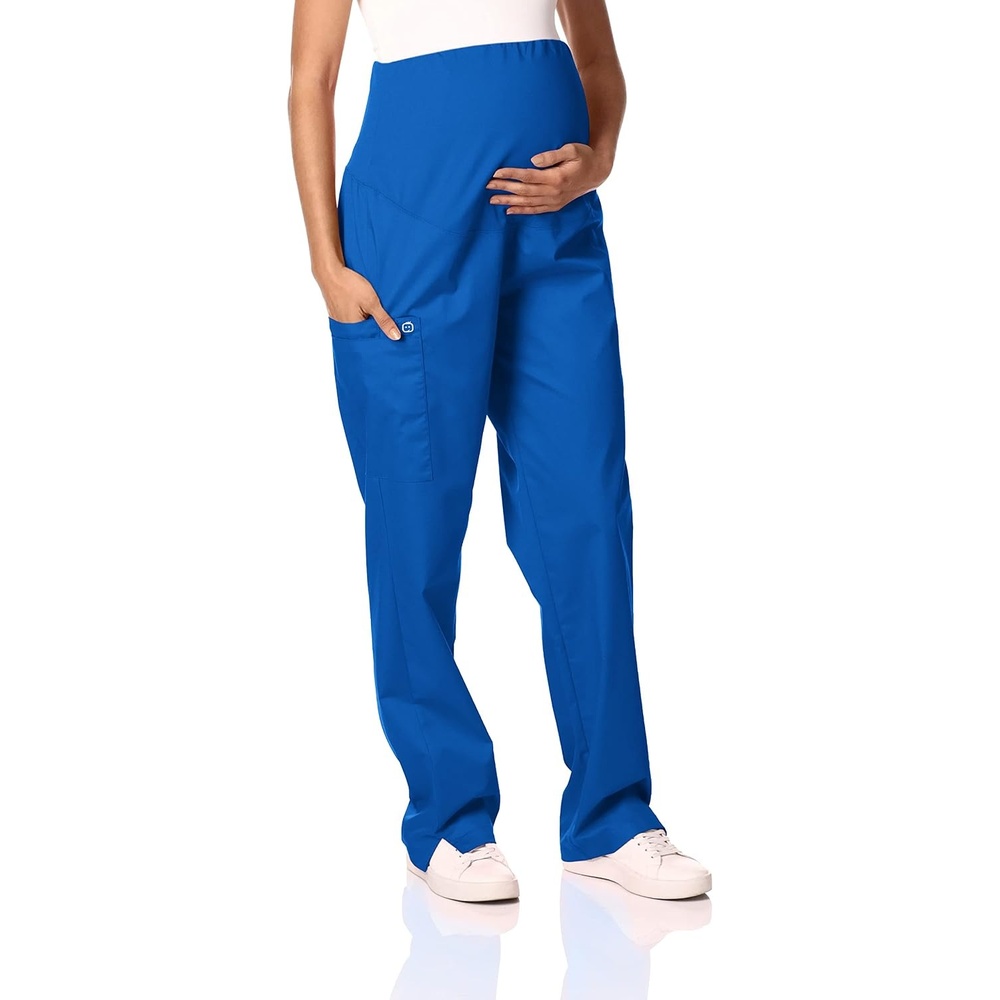 WonderWink Women’s Wonderwork Maternity Pant(Royal)