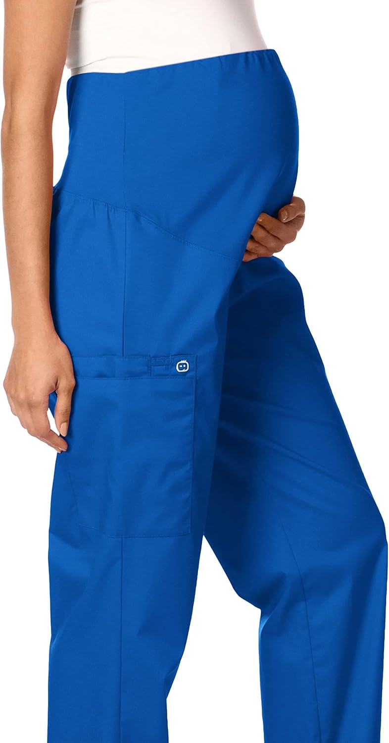 WonderWink Women’s Wonderwork Maternity Pant(Royal)