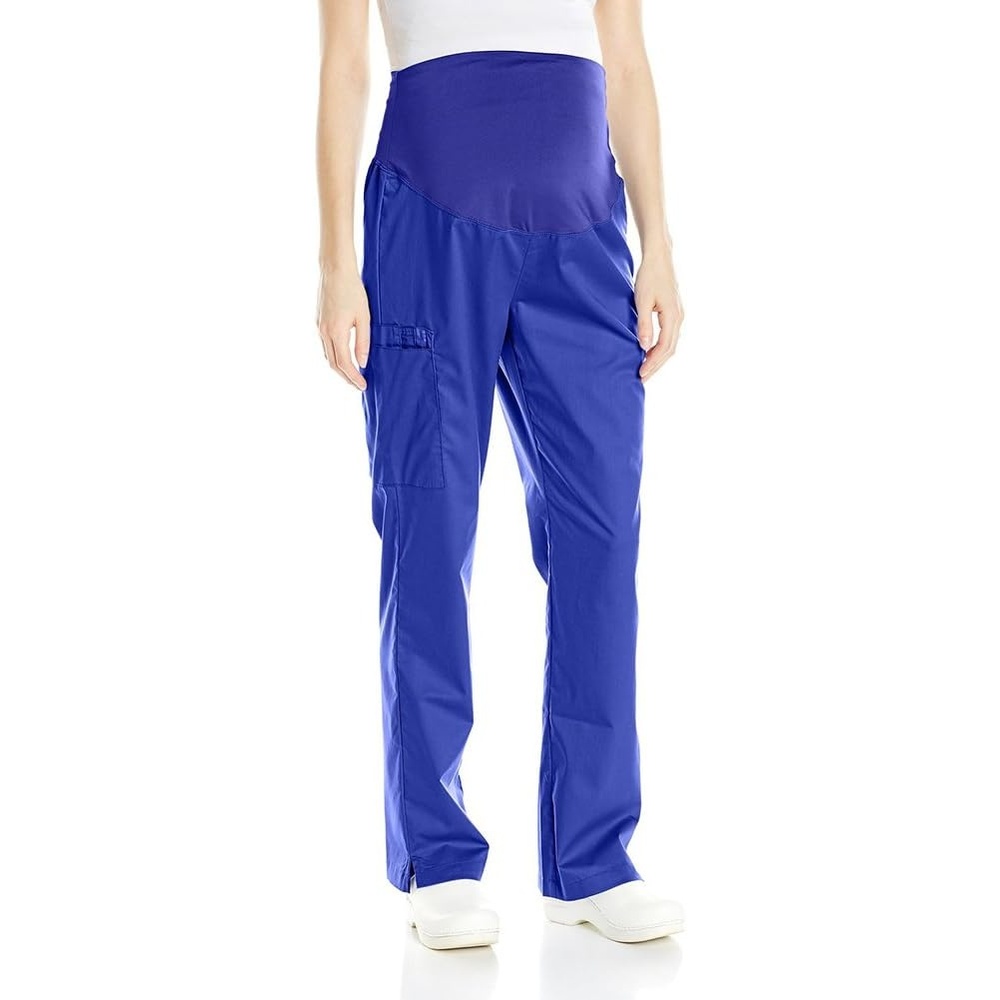 WonderWink Women’s Wonderwork Maternity Pant(Galaxy Blue)