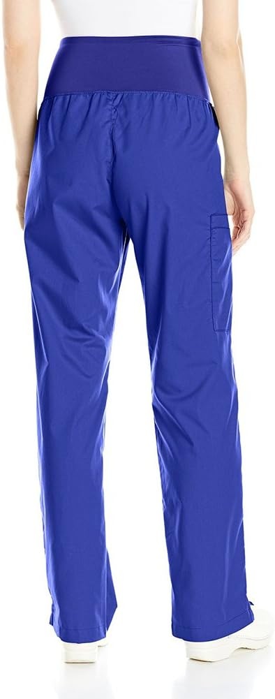 WonderWink Women’s Wonderwork Maternity Pant(Galaxy Blue)