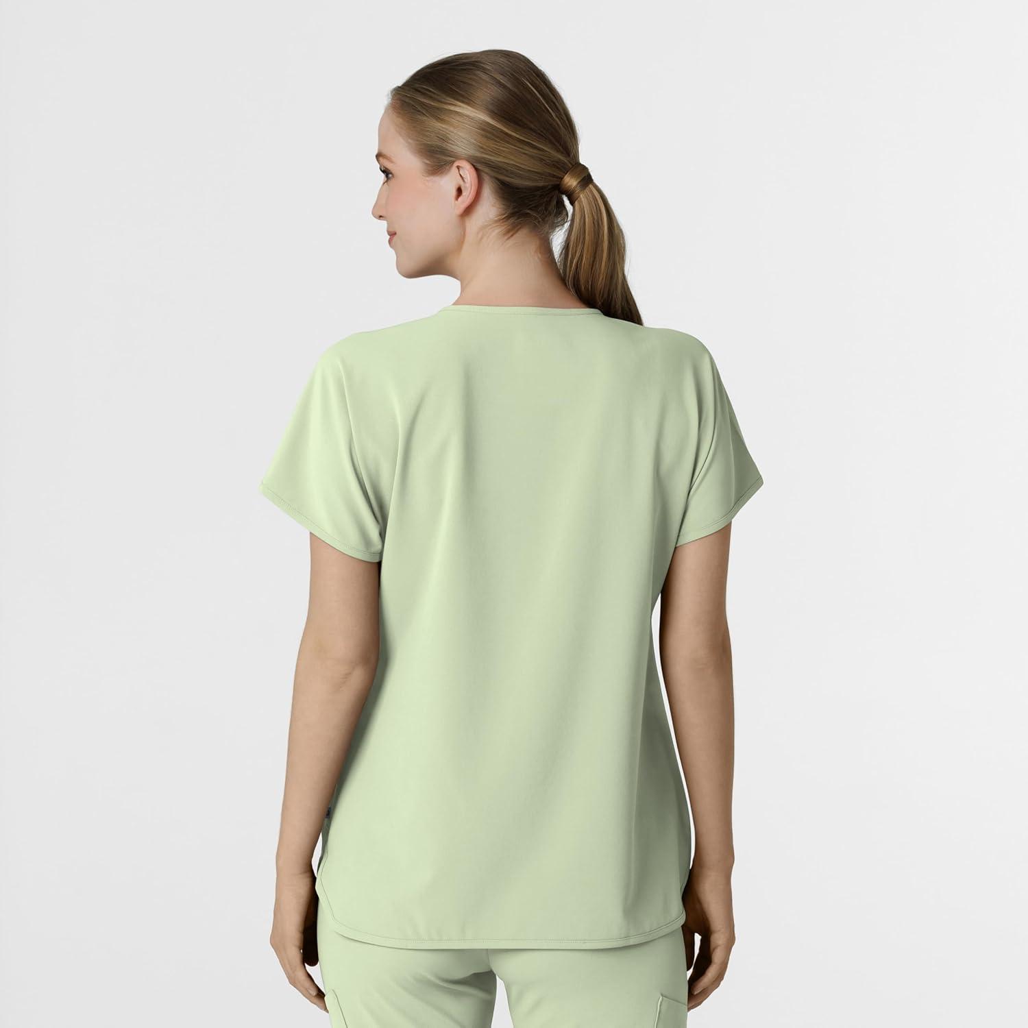 Wink Women’s Dolman Scrub Top – Fresh Mint, XS