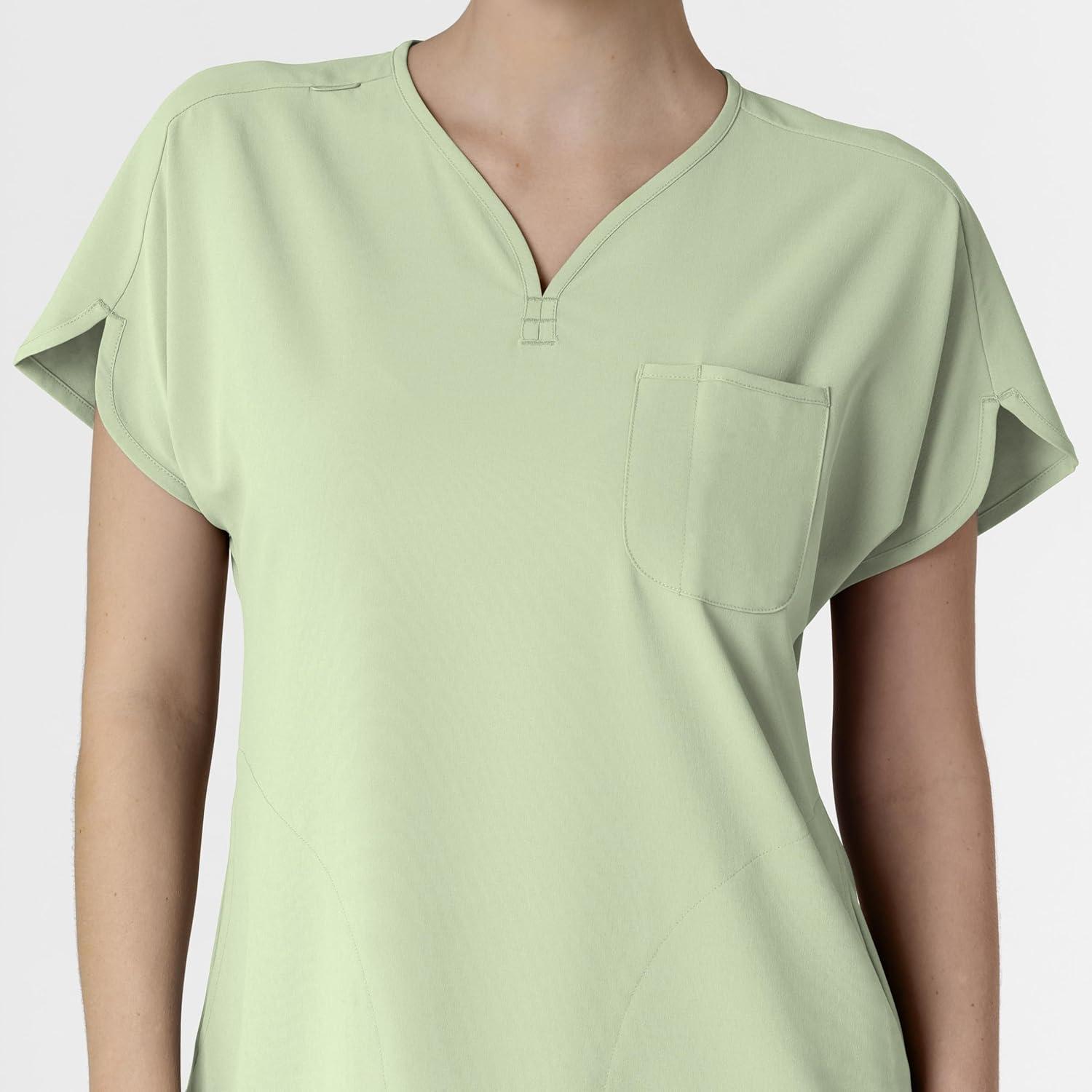 Wink Women’s Dolman Scrub Top – Fresh Mint, XS