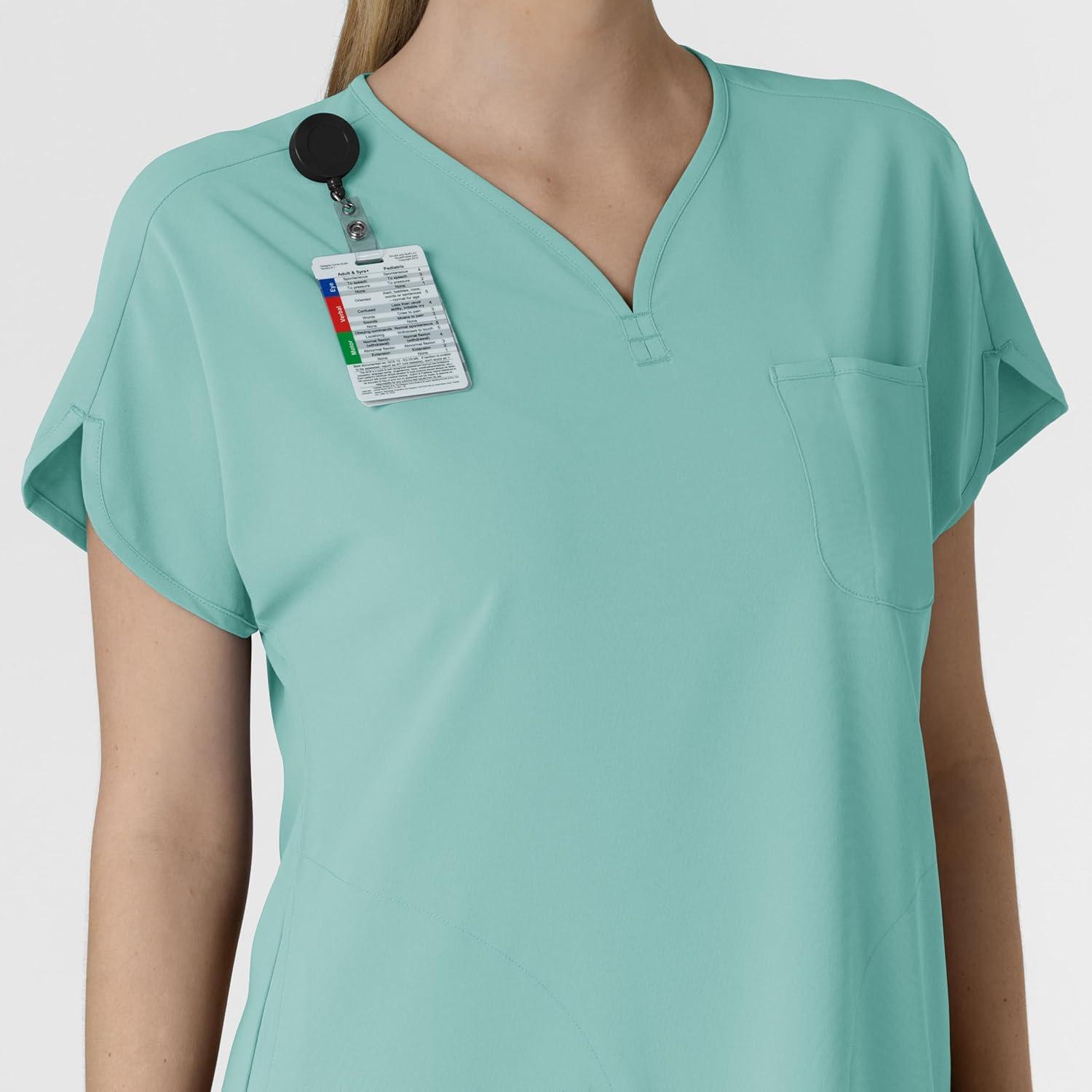 Wink Women’s Scrub Top(Turquoise)