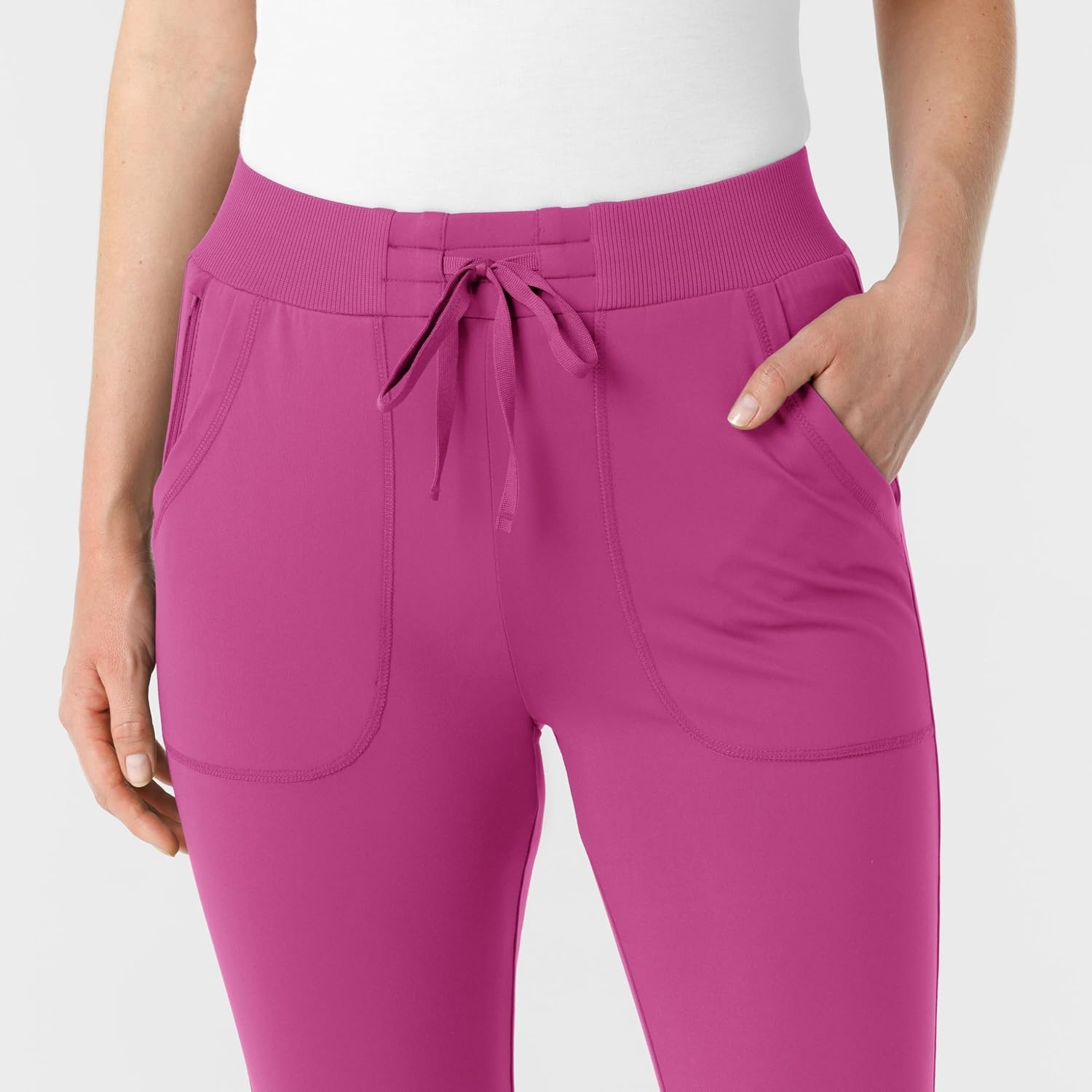 Wink Boundless Women’s Bootcut Scrub Pant(Raspberry)