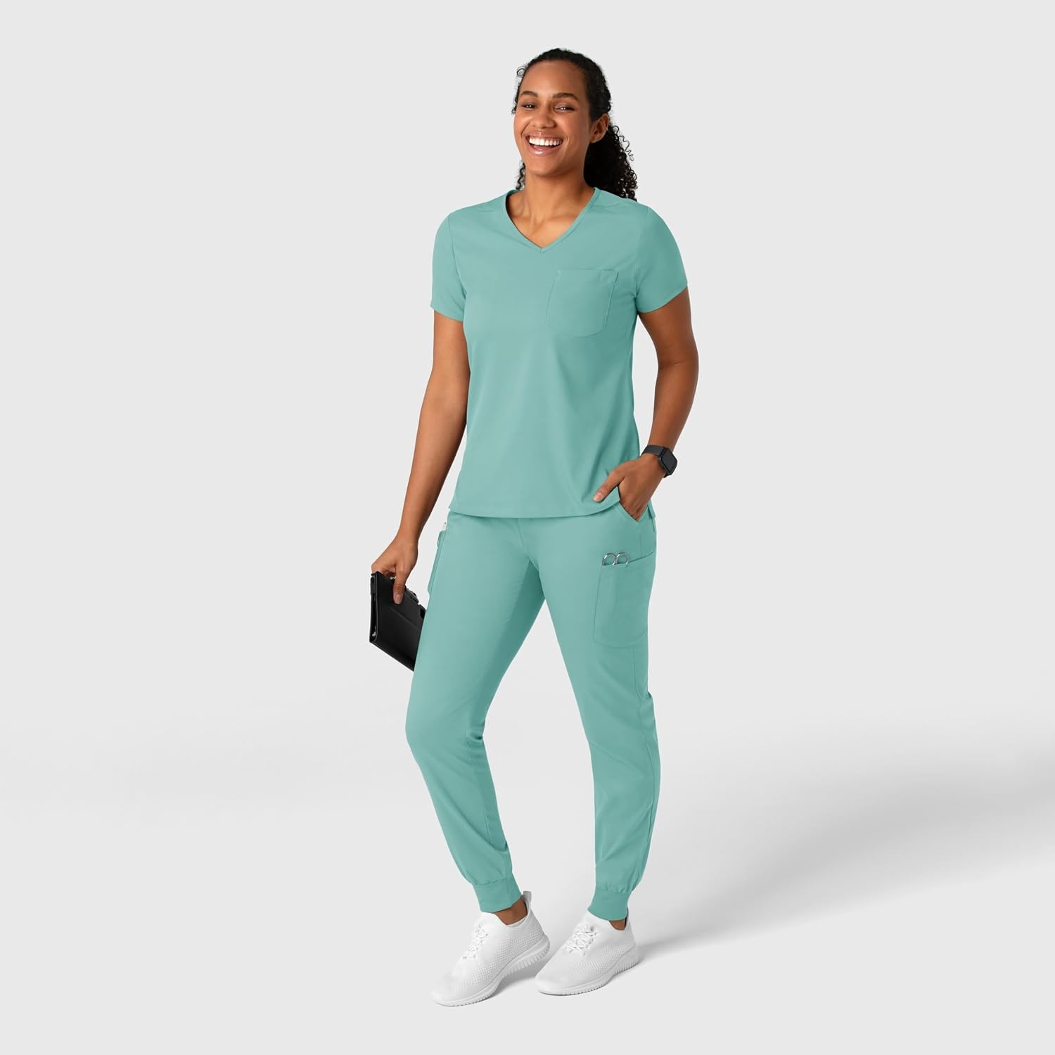 Wink Boundless Women’s Jogger Scrub Pant(Turquoise)
