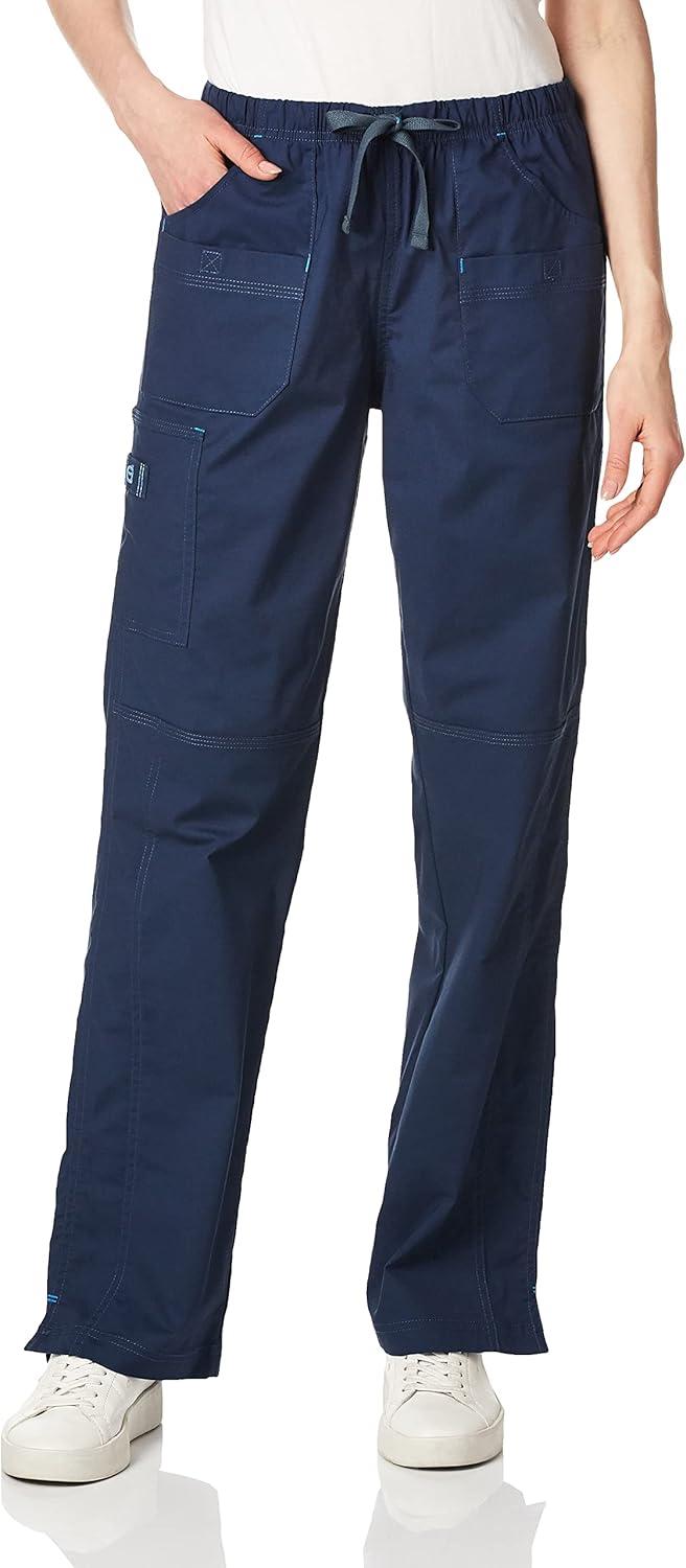 WonderWink Women’s Wonderflex Faith Scrub Pant(Navy)