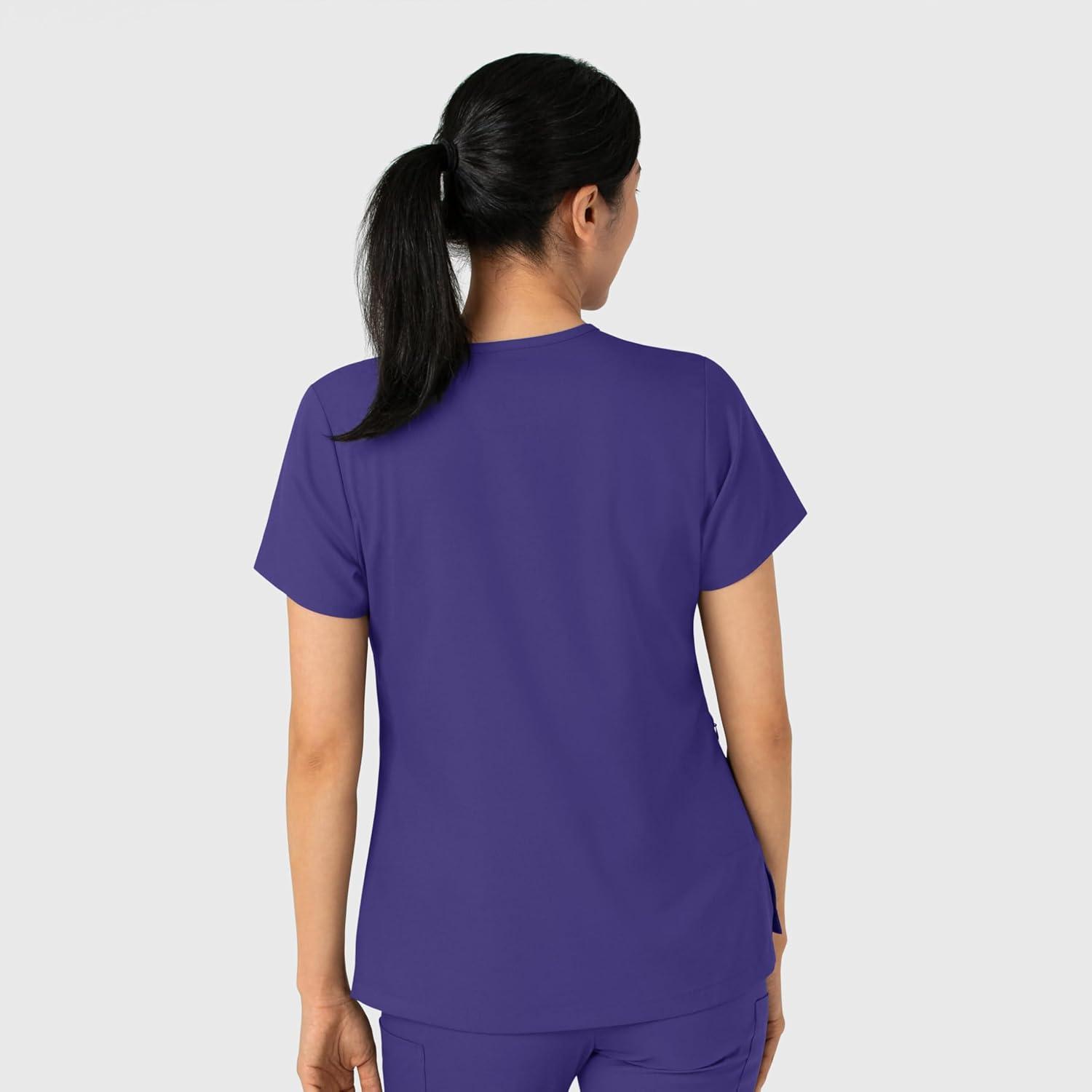 Wink Womens Scrub Top(Grape)