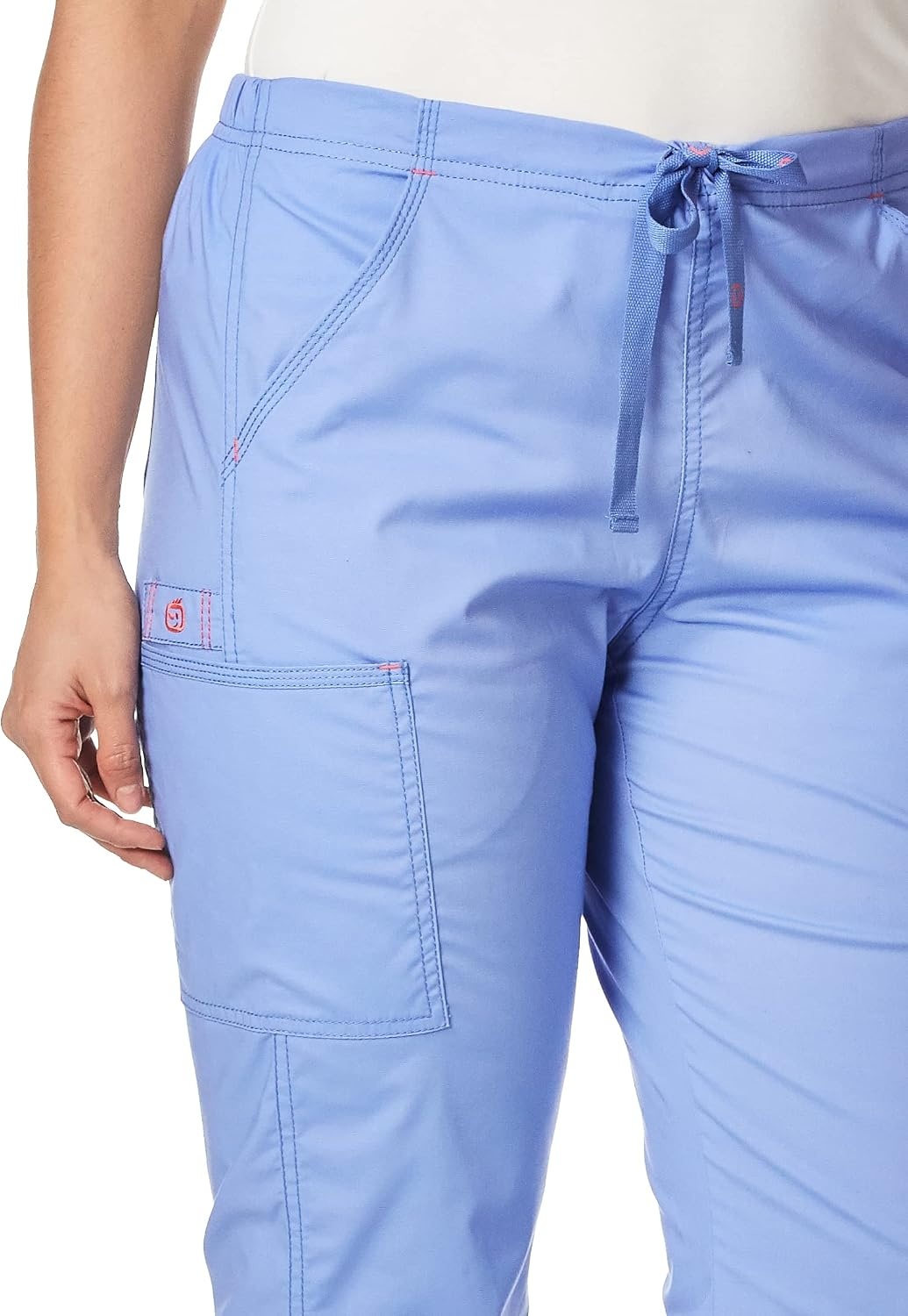 WonderWink Women’s Wonderflex Grace Scrub Pant(Ceil Blue)