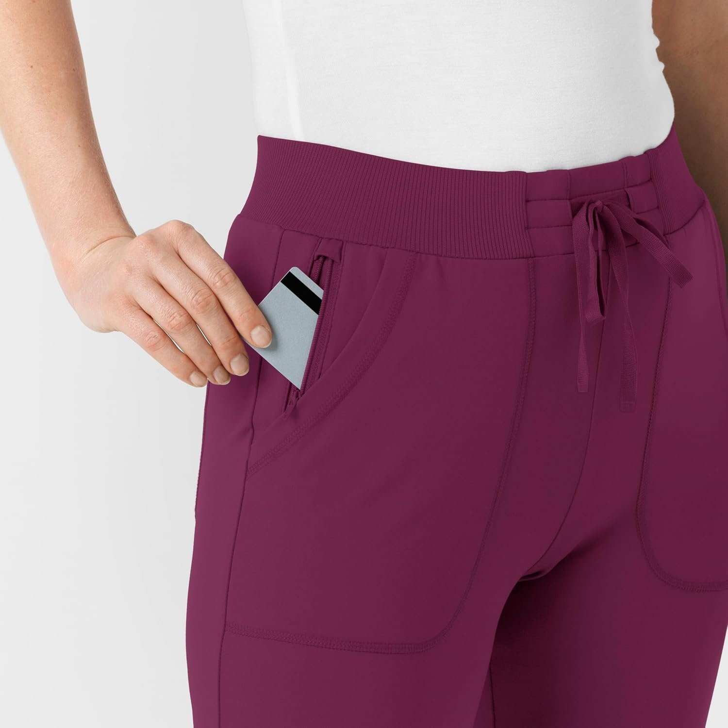 Wink Renew Women’s Track Scrub Pant(Wine)