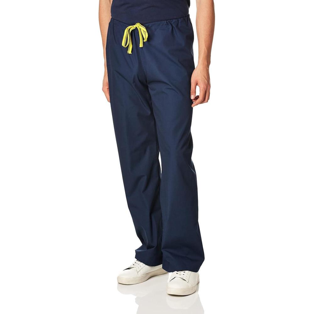 WonderWink Men’s Big The Papa Unisex Seamless Scrub Pant(Navy)
