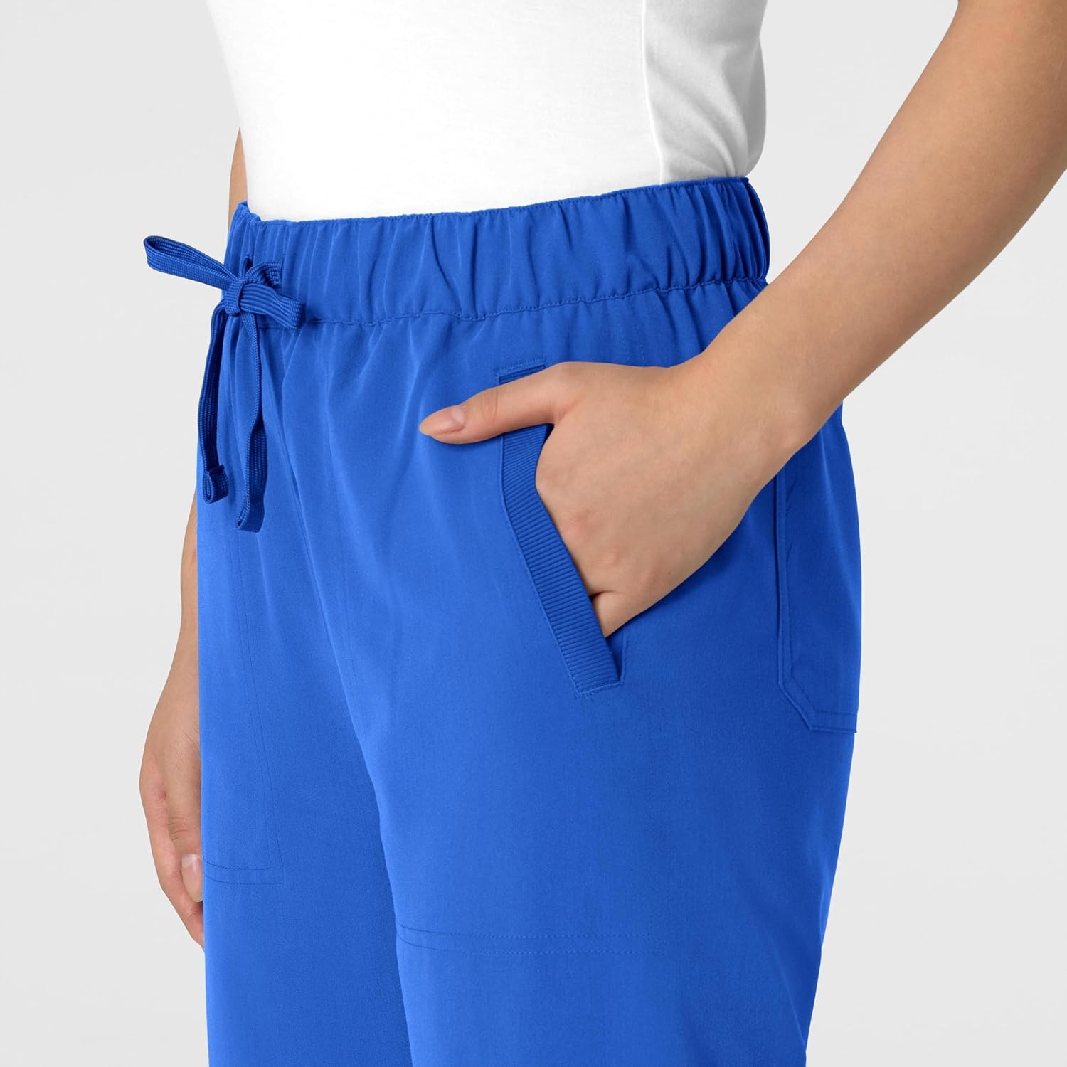 Wink Women’s Women’s Stovepipe High-Low Hem Scrub Pant(Royal)