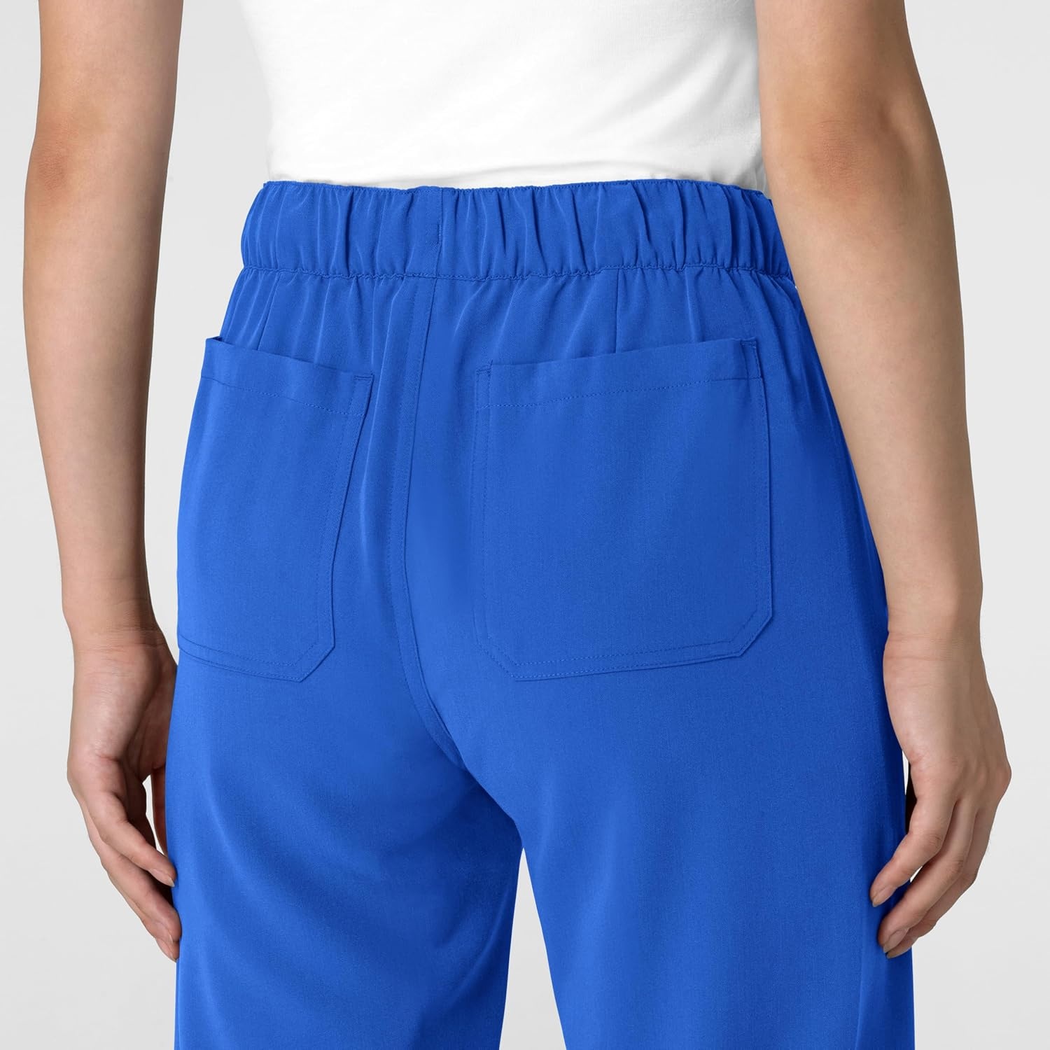 Wink Women’s Women’s Stovepipe High-Low Hem Scrub Pant(Royal)