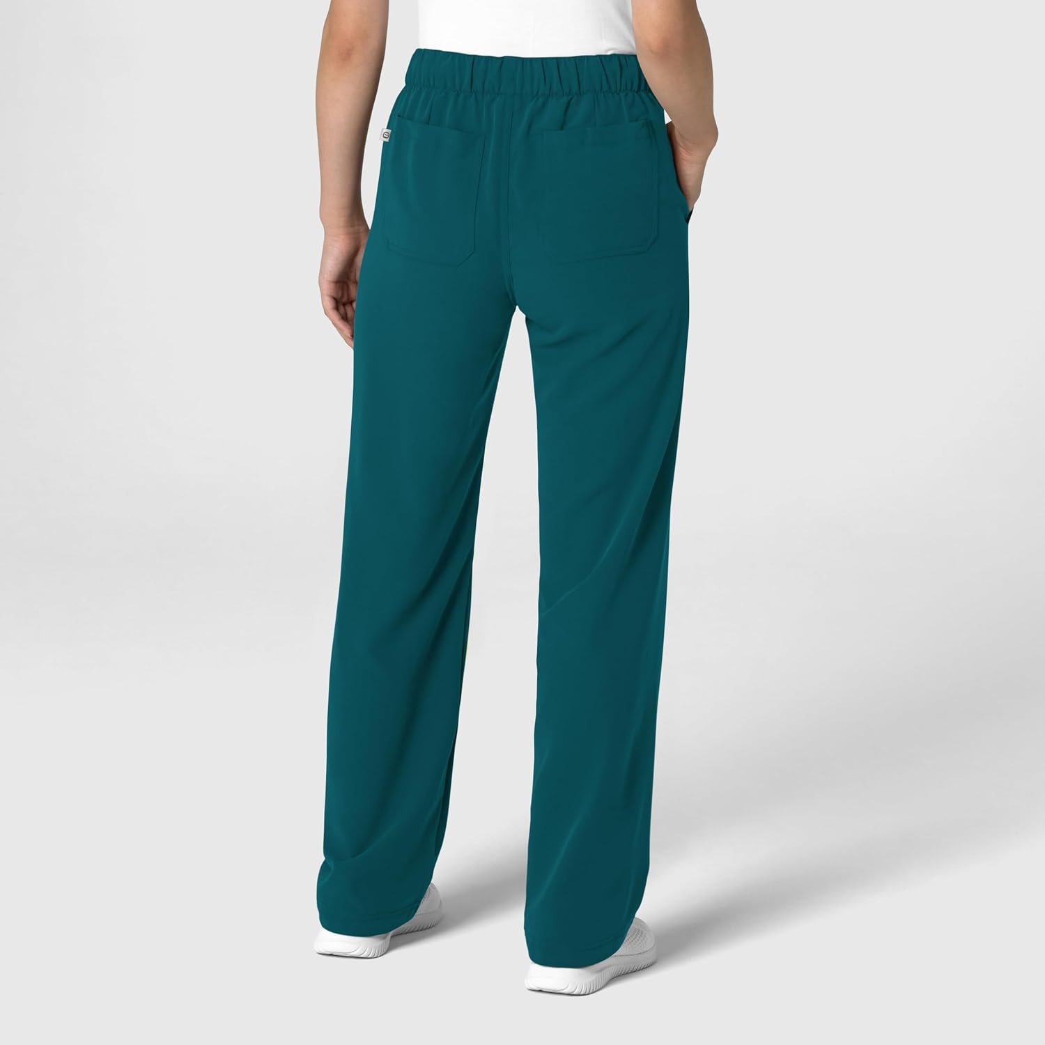 Wink Women’s Women’s Stovepipe High-Low Hem Scrub Pant(Caribbean)