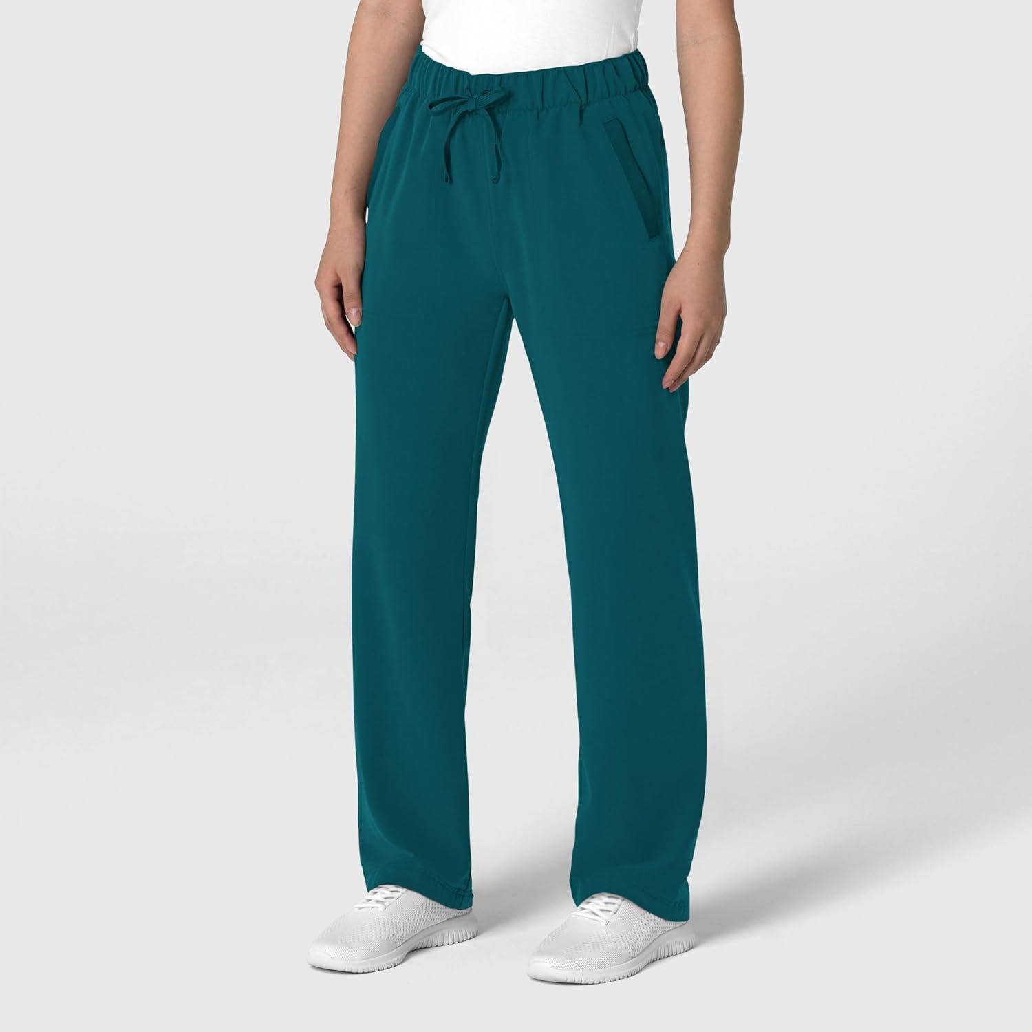 Wink Women’s Women’s Stovepipe High-Low Hem Scrub Pant(Caribbean)
