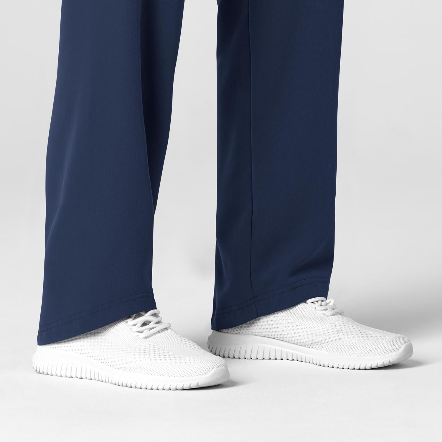 Wink Women’s Women’s Stovepipe High-Low Hem Scrub Pant(Navy)