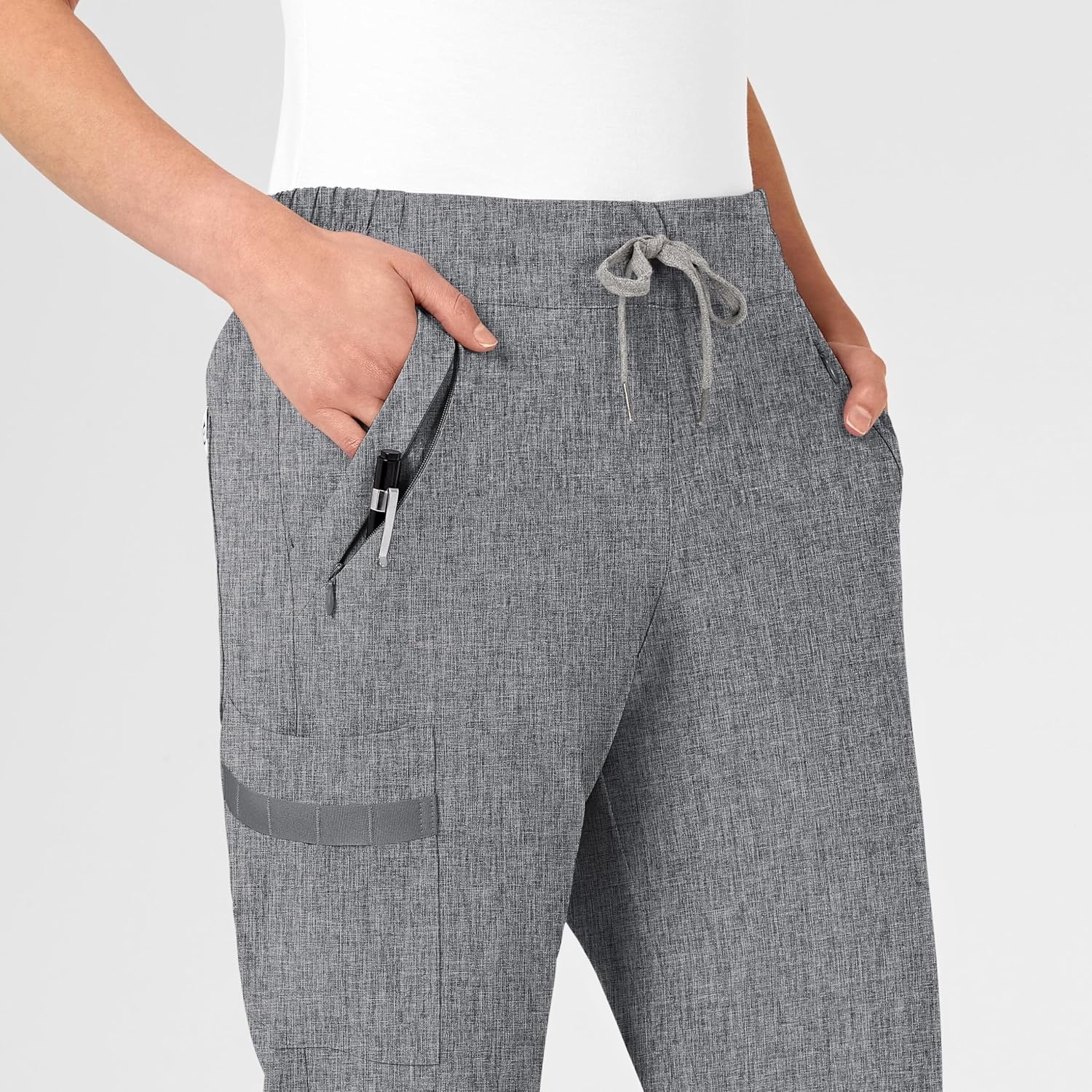 Wink Renew Women’s Jogger Scrub Pant(Grey Heather)