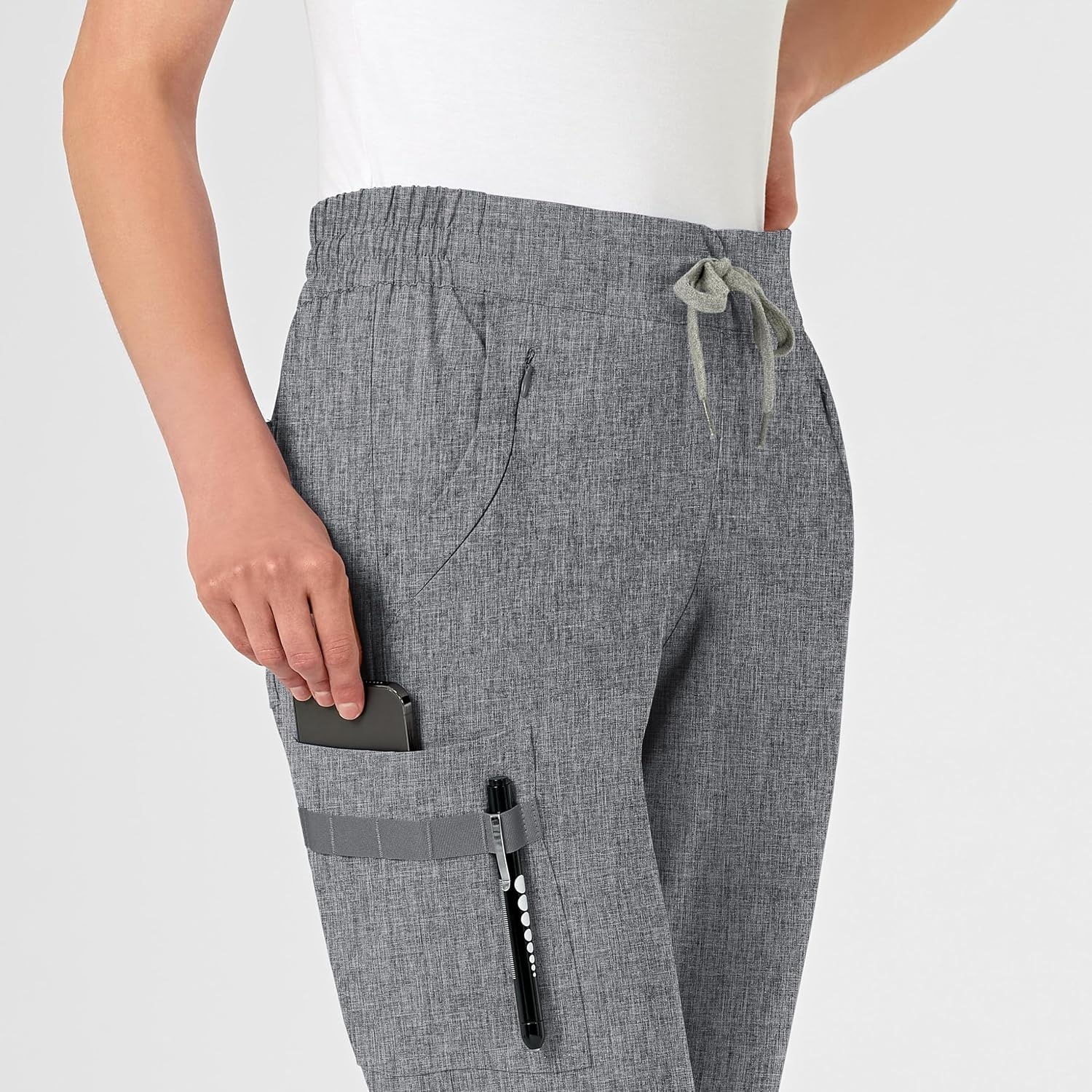Wink Renew Women’s Jogger Scrub Pant(Grey Heather)