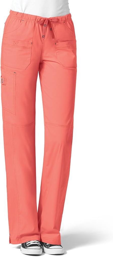 WonderWink Women’s Wonderflex Faith Scrub Pant(Khaki)