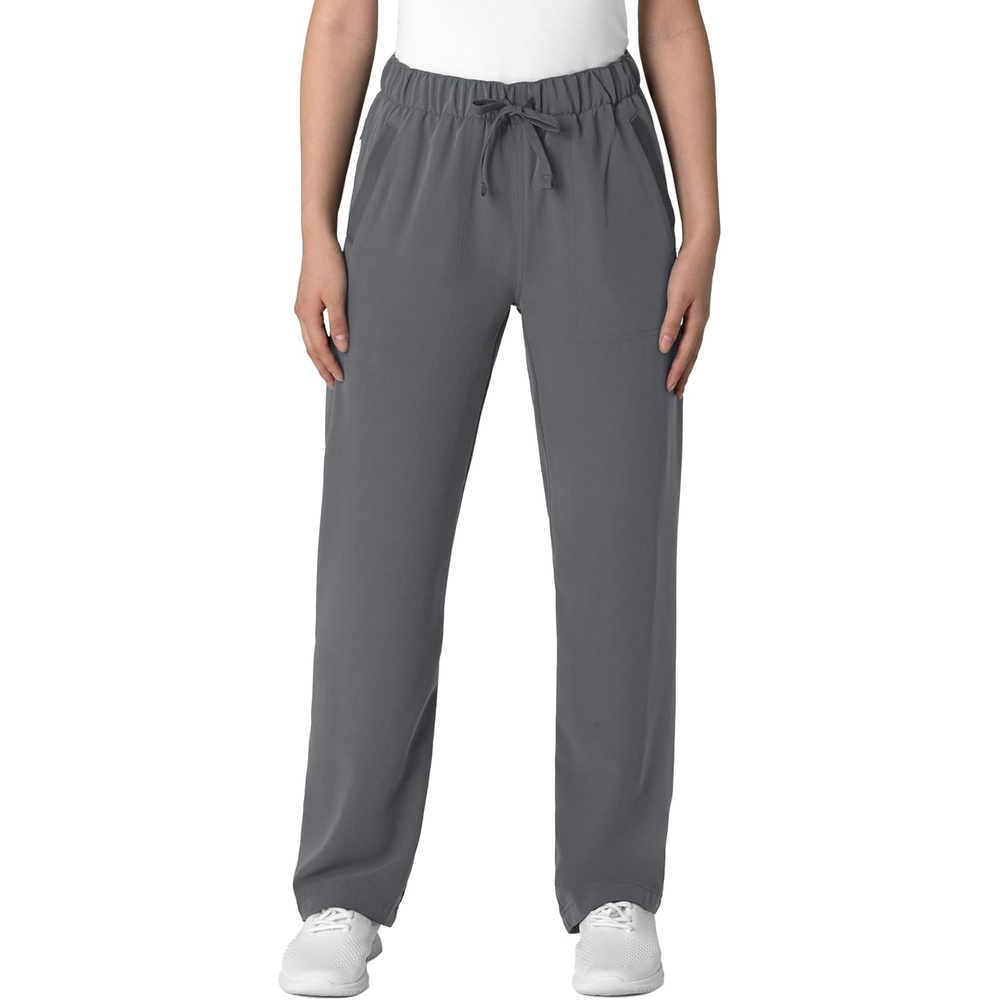 Wink Women’s Women’s Stovepipe High-Low Hem Scrub Pant(Pewter)