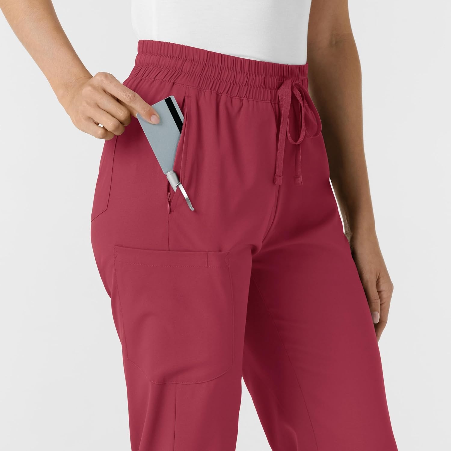 Wink Boundless Women’s Bootcut Scrub Pant(Ruby)
